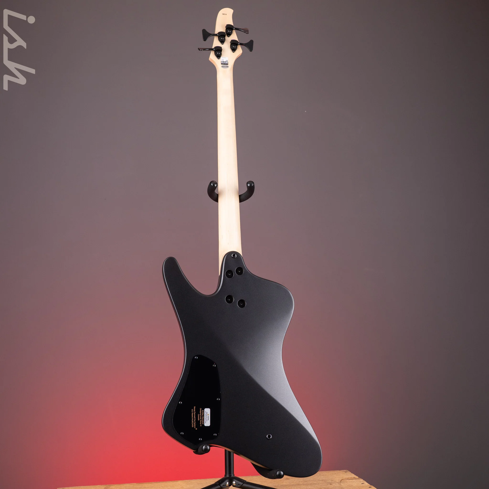 Dingwall D-Roc Standard 4-String Bass Matte Metallic Black - Image 8