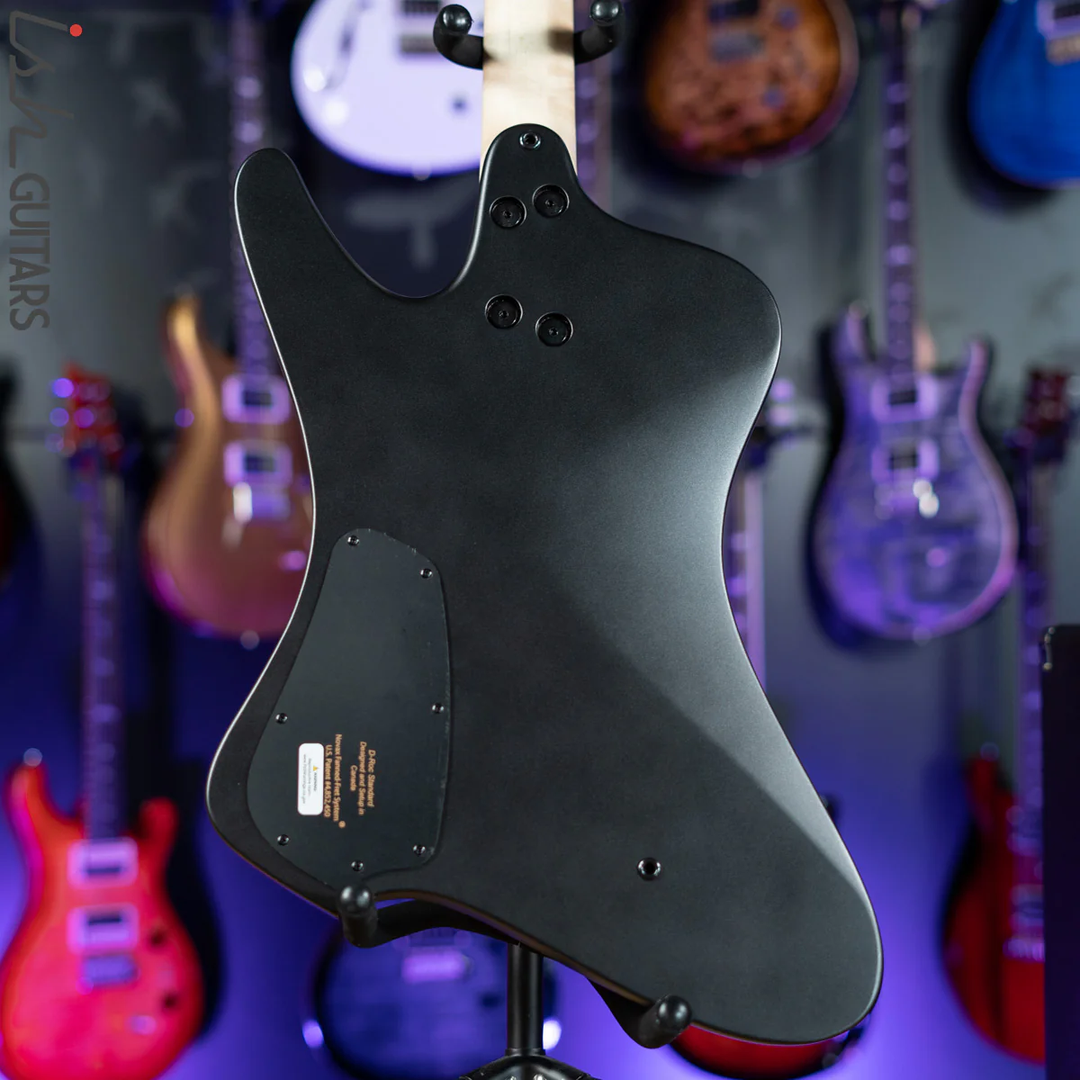 Dingwall D-Roc Standard 4-String Bass Matte Metallic Black - Image 7