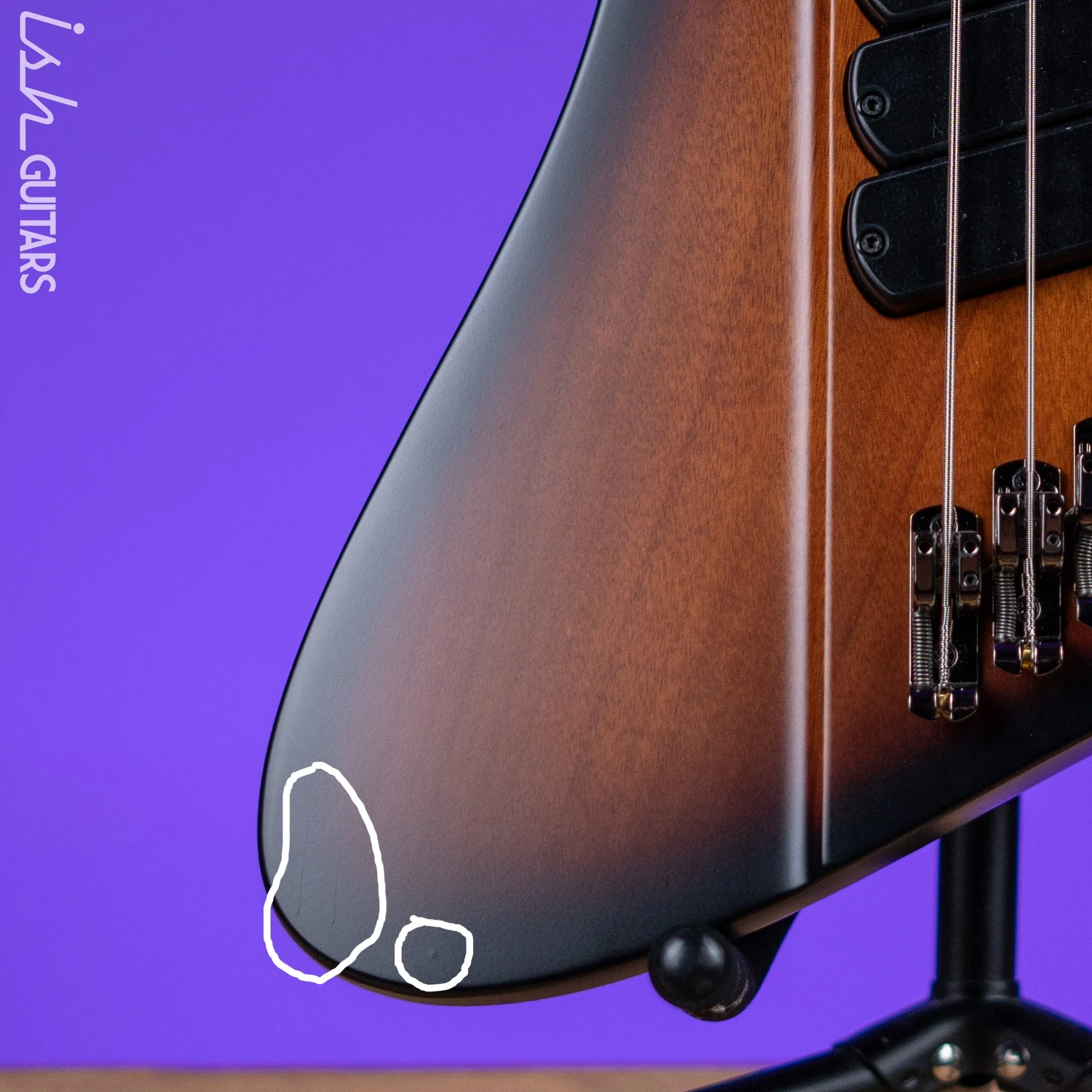 Dingwall D-Roc Standard 4-String Bass Matte Vintageburst Demo - Image 2