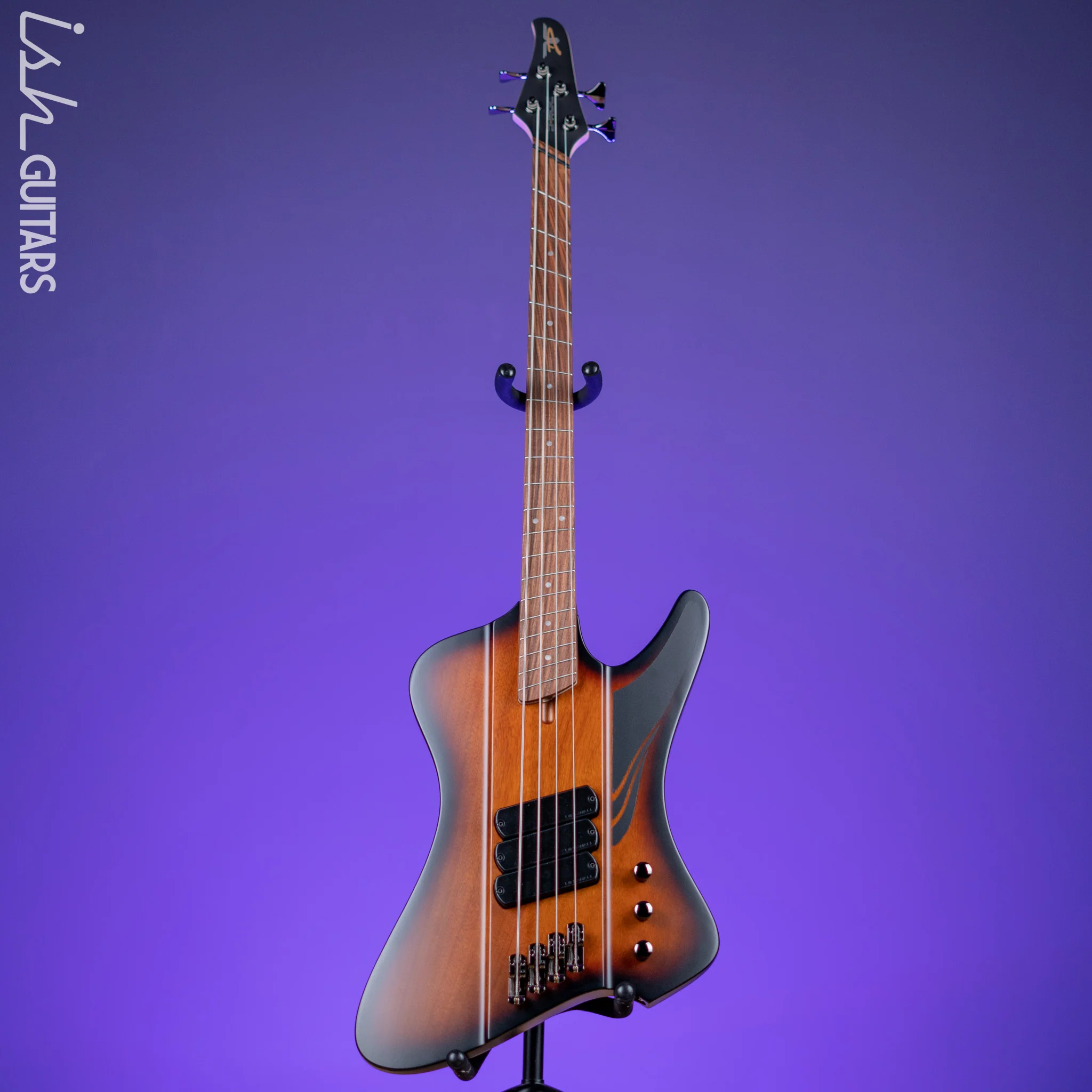 Dingwall D-Roc Standard 4-String Bass Matte Vintageburst Demo - Image 3