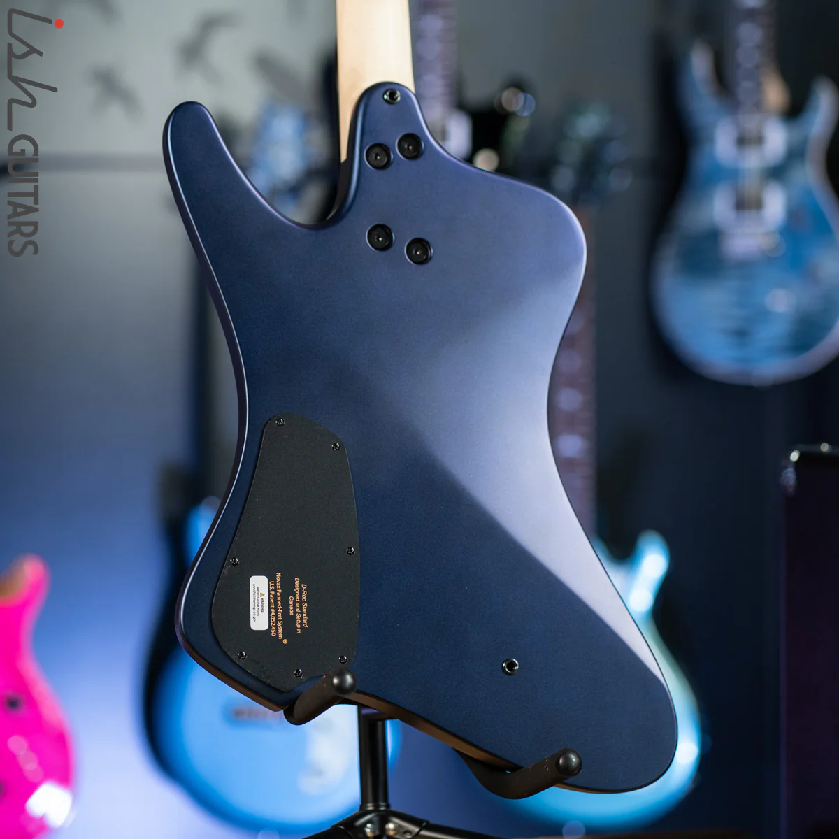 Dingwall D-Roc Standard 4-String Matte Blue to Purple Colorshift - Image 12