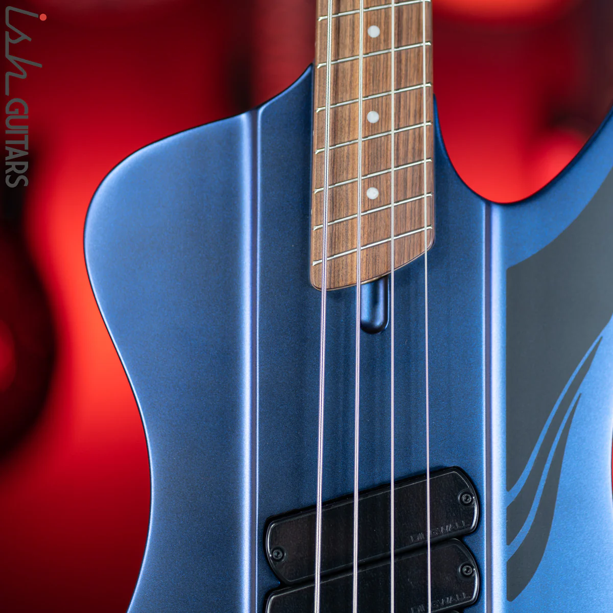 Dingwall D-Roc Standard 4-String Matte Blue to Purple Colorshift - Image 3