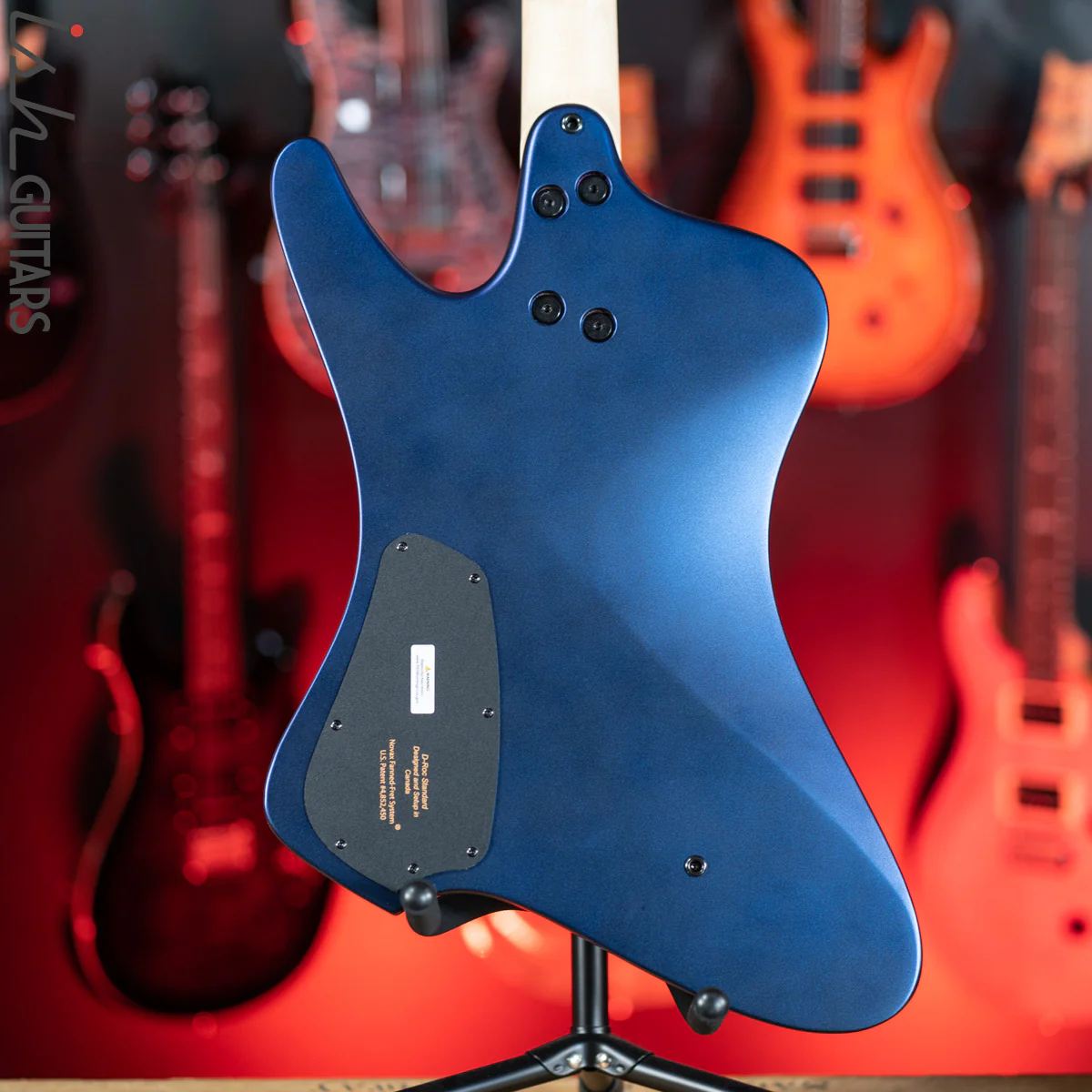 Dingwall D-Roc Standard 4-String Matte Blue to Purple Colorshift - Image 8
