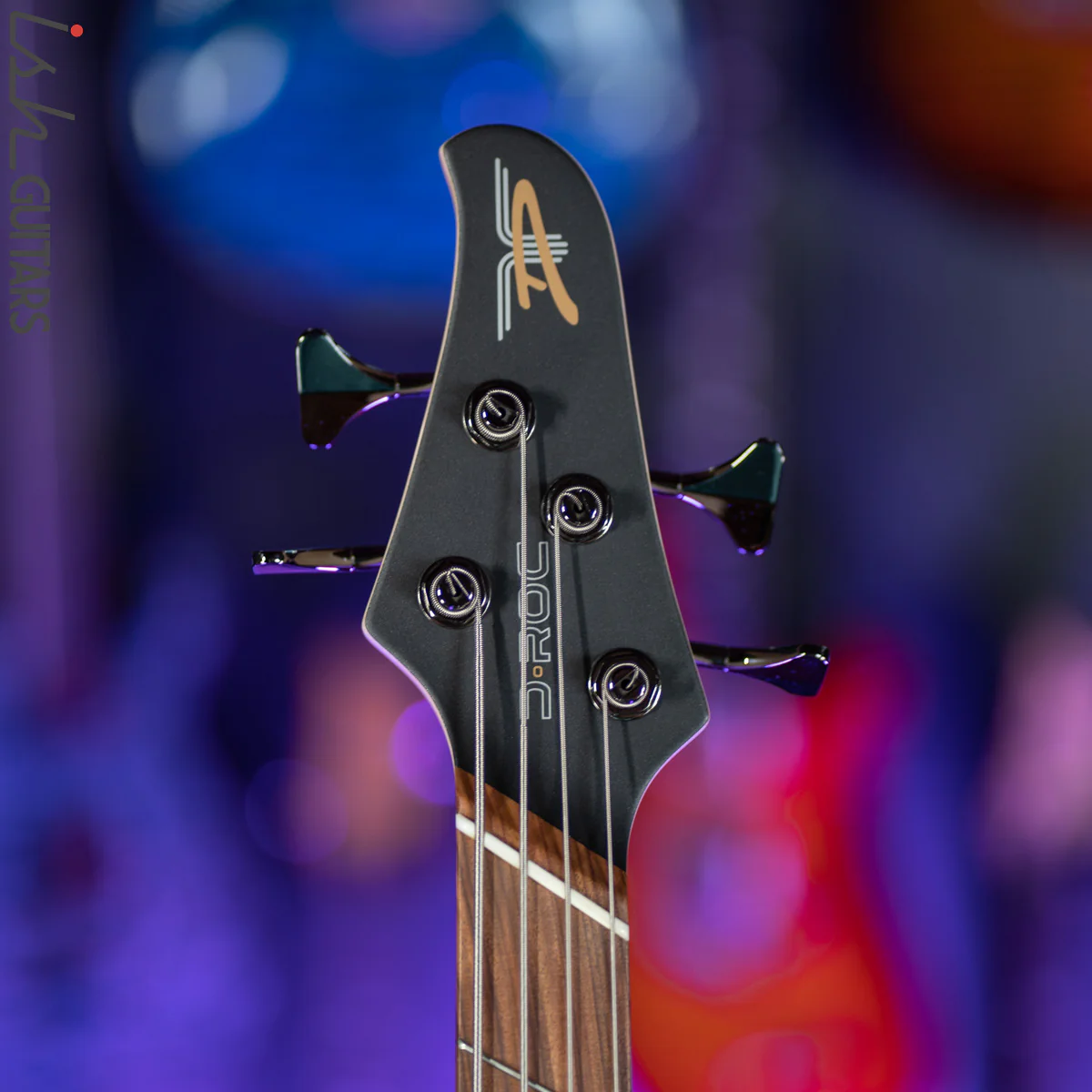 Dingwall D-Roc Standard 4-String Matte Metallic Black - Image 6