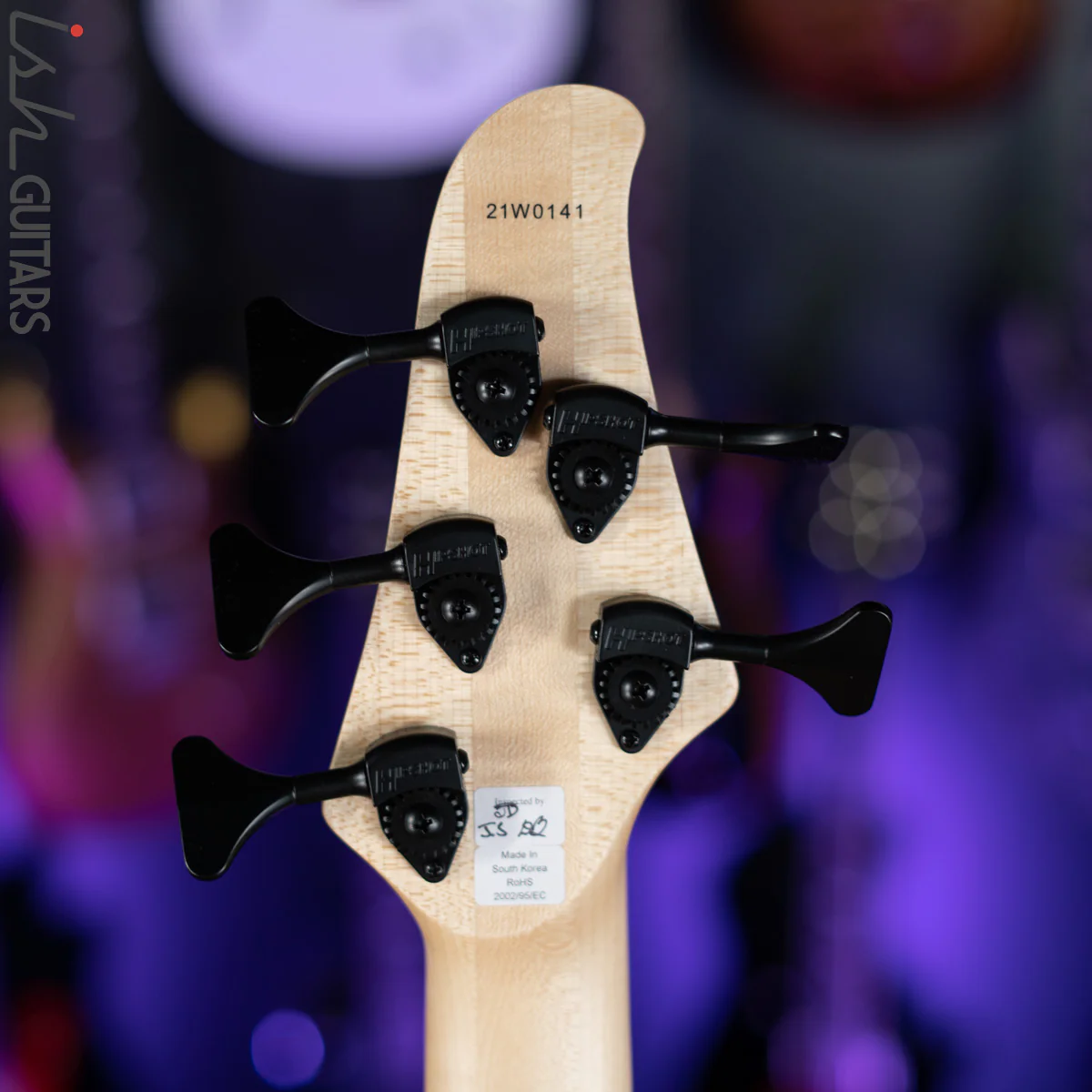 Dingwall D-Roc Standard 5-String Bass Aquamarine Metalflake Gloss - Image 10