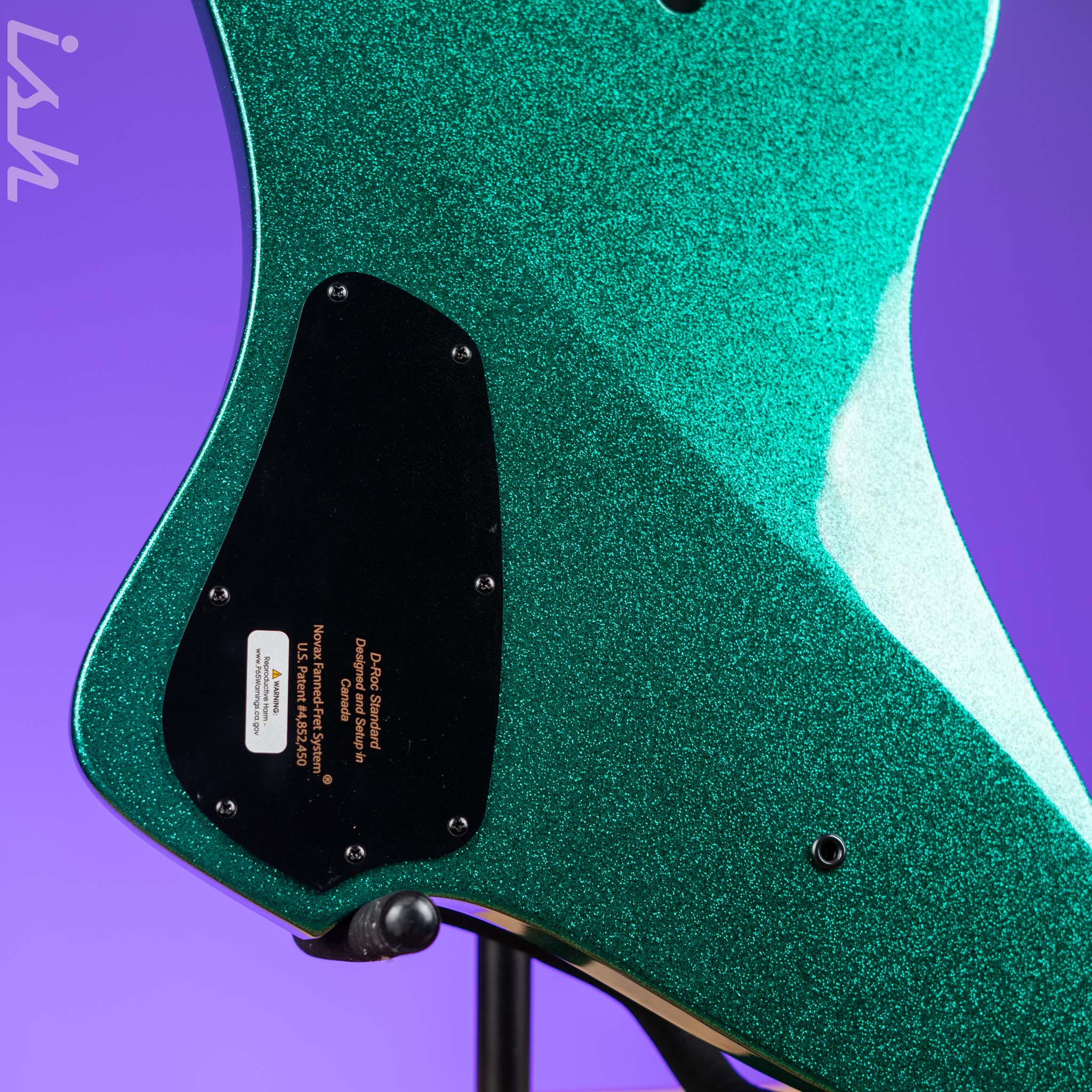 Dingwall D-Roc Standard 5-String Bass Aquamarine Metalflake Gloss - Image 9