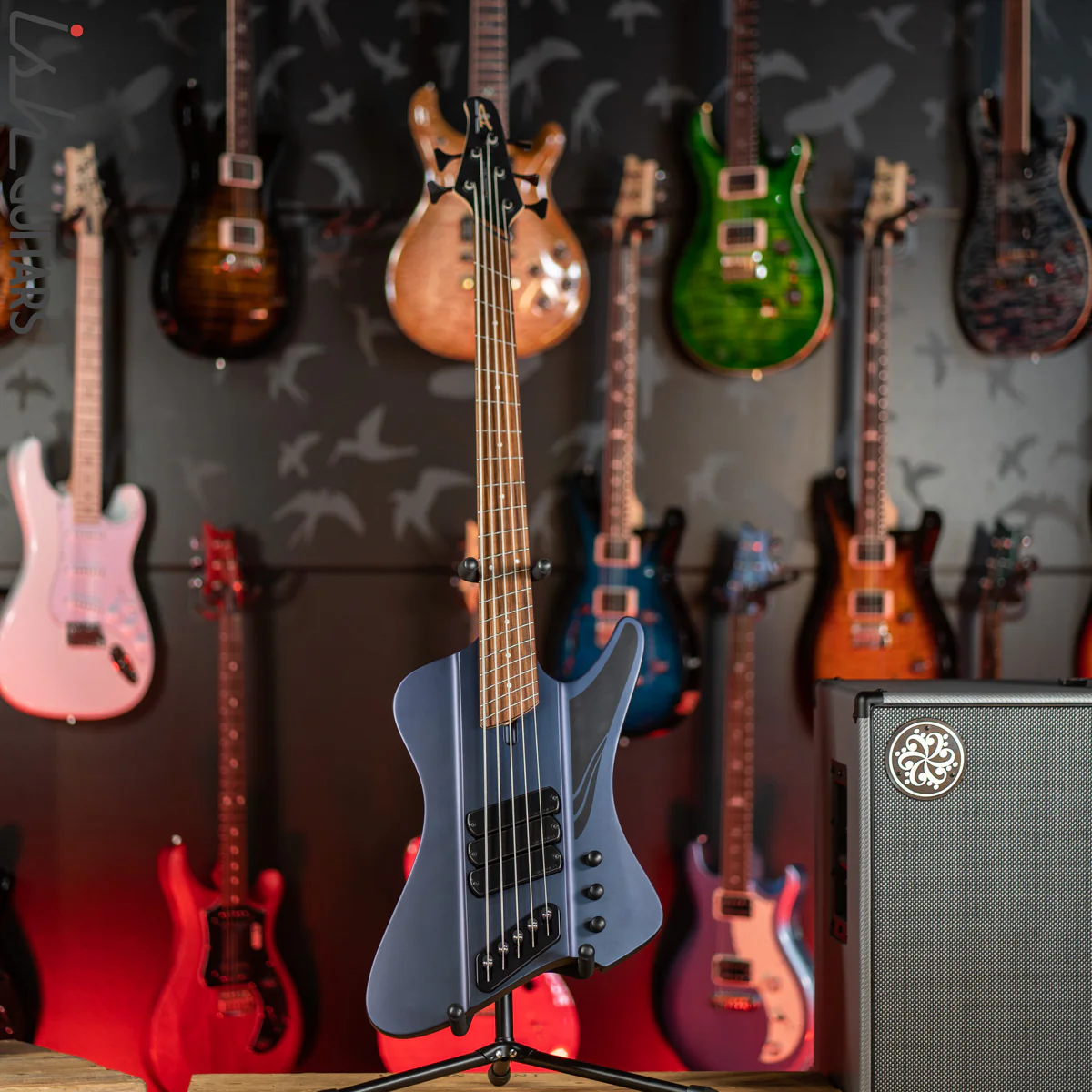 Dingwall D-Roc Standard 5-String Bass Blue to Purple Colorshift - Image 2