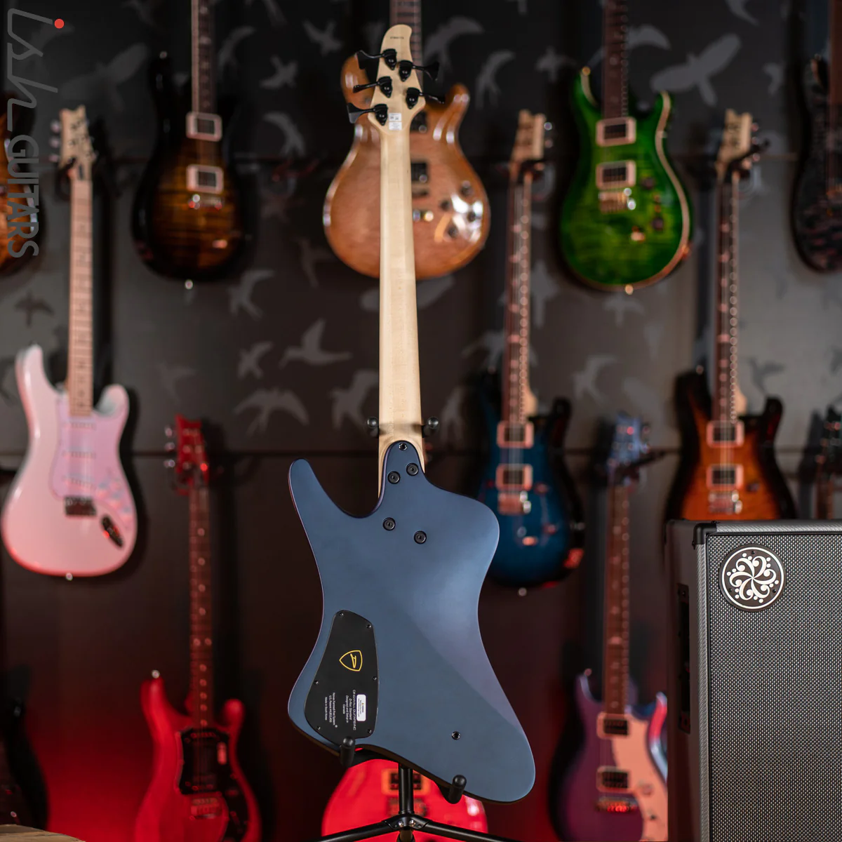 Dingwall D-Roc Standard 5-String Bass Blue to Purple Colorshift - Image 6