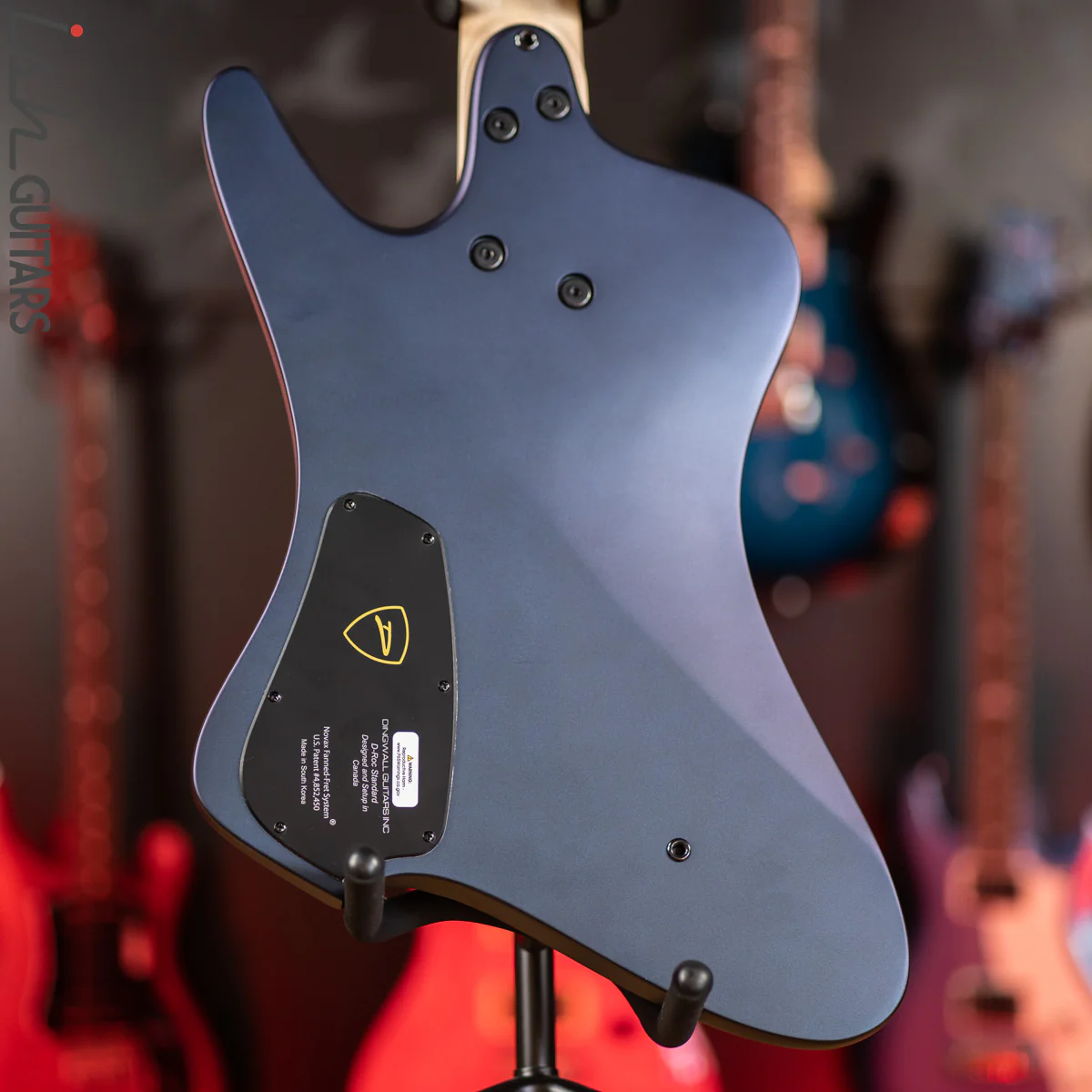 Dingwall D-Roc Standard 5-String Bass Blue to Purple Colorshift - Image 7