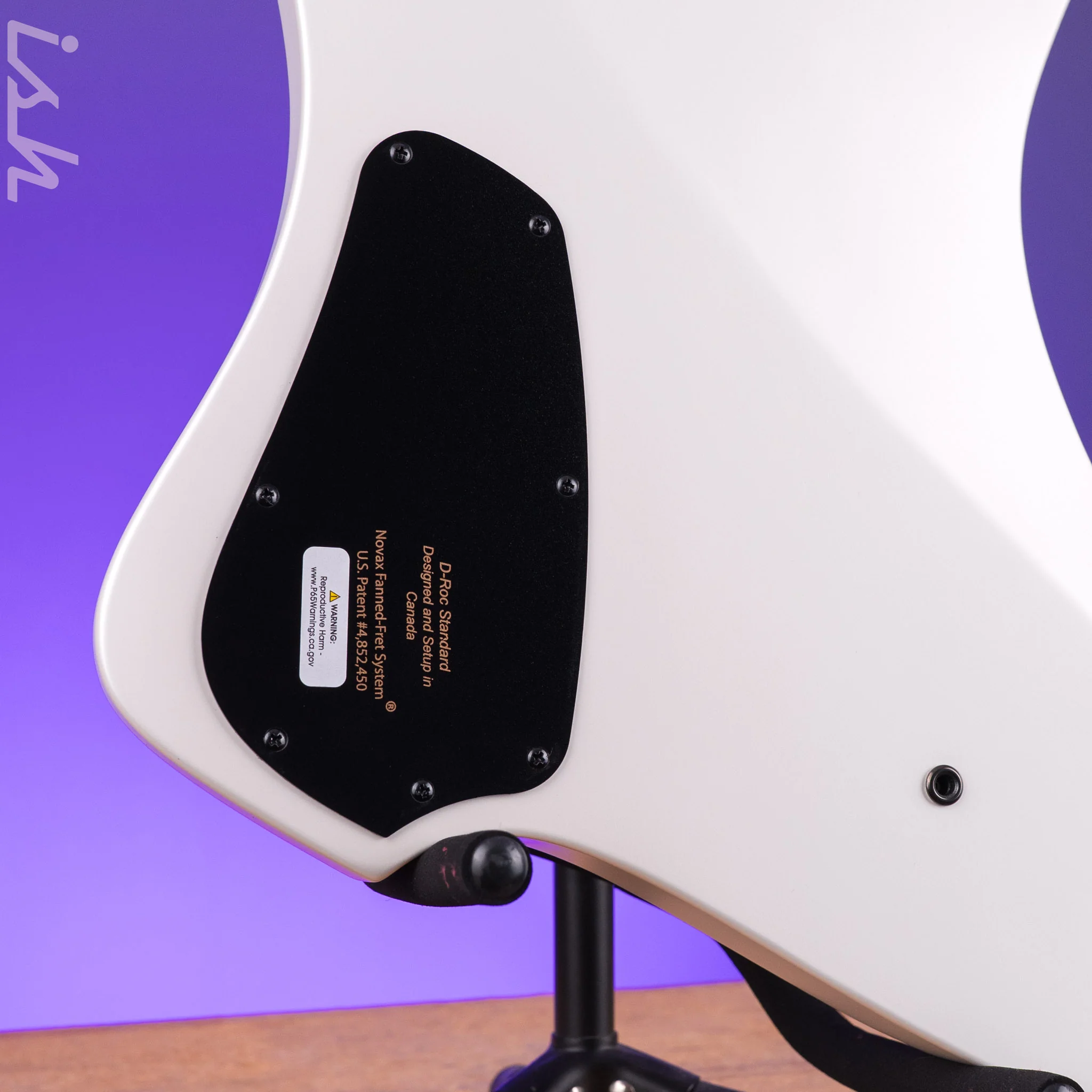 Dingwall D-Roc Standard 5-String Bass Ducati Pearl White - Image 10