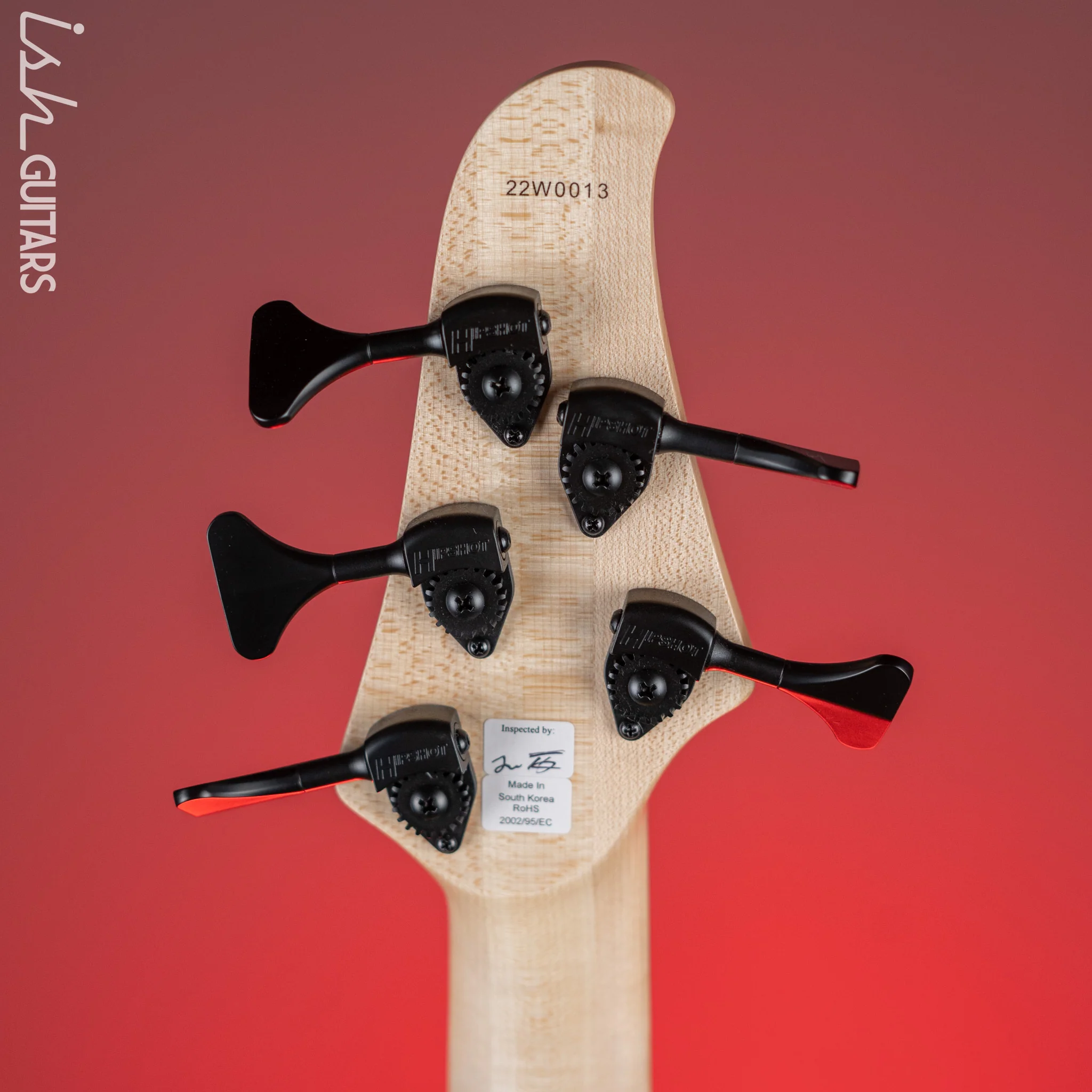 Dingwall D-Roc Standard 5-String Bass Matte Blackburst - Image 10
