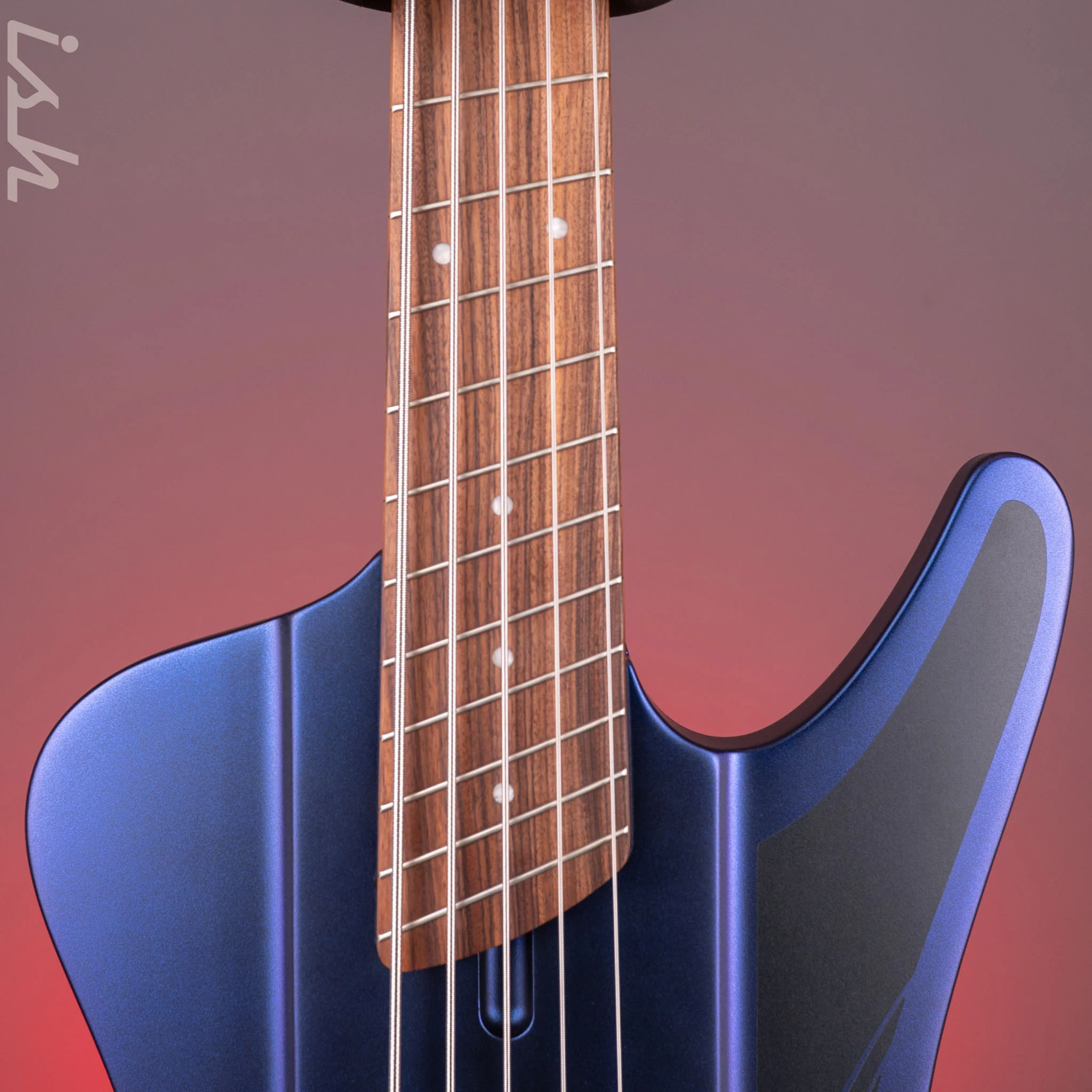 Dingwall D-Roc Standard 5-String Bass Matte Blue to Purple Colorshift B-Stock - Image 7