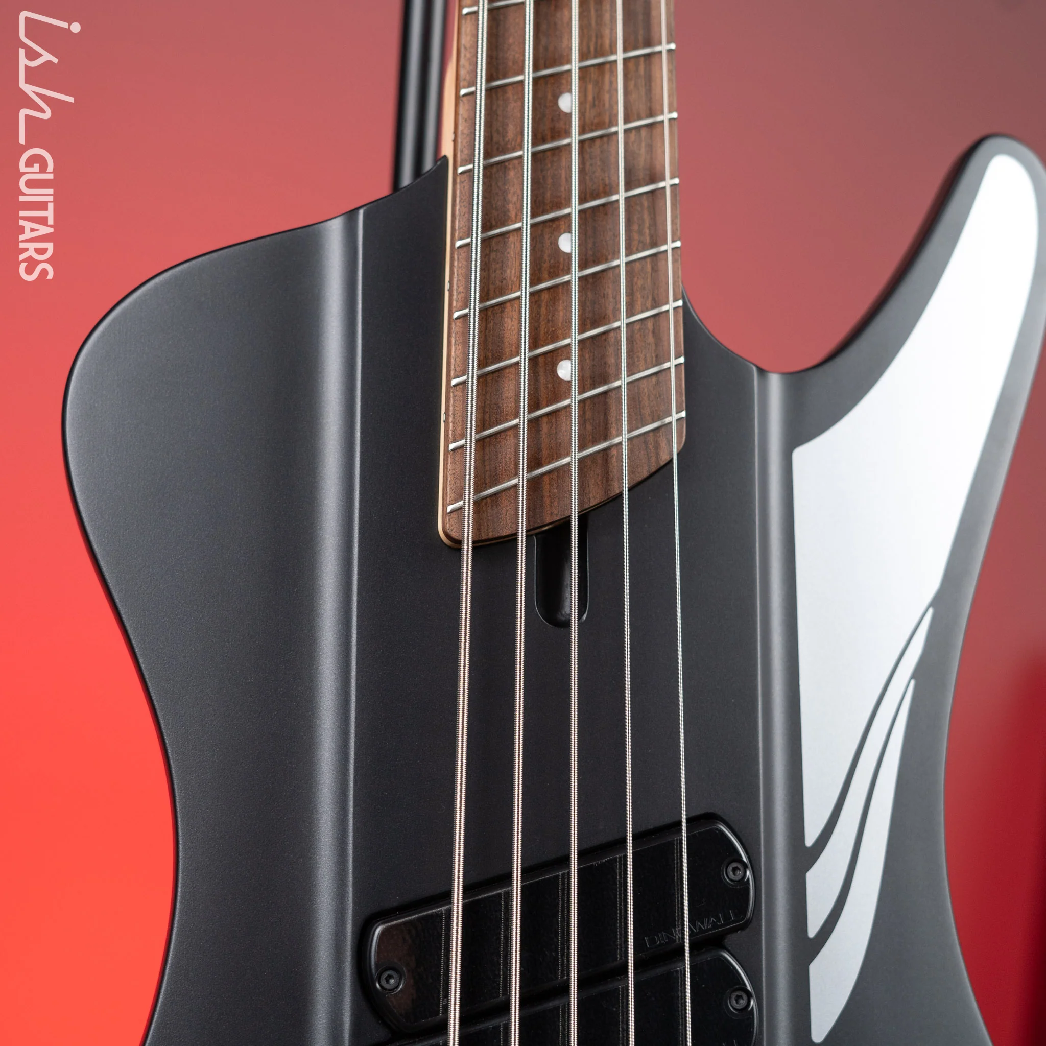 Dingwall D-Roc Standard 5-String Bass Metallic Black - Image 3