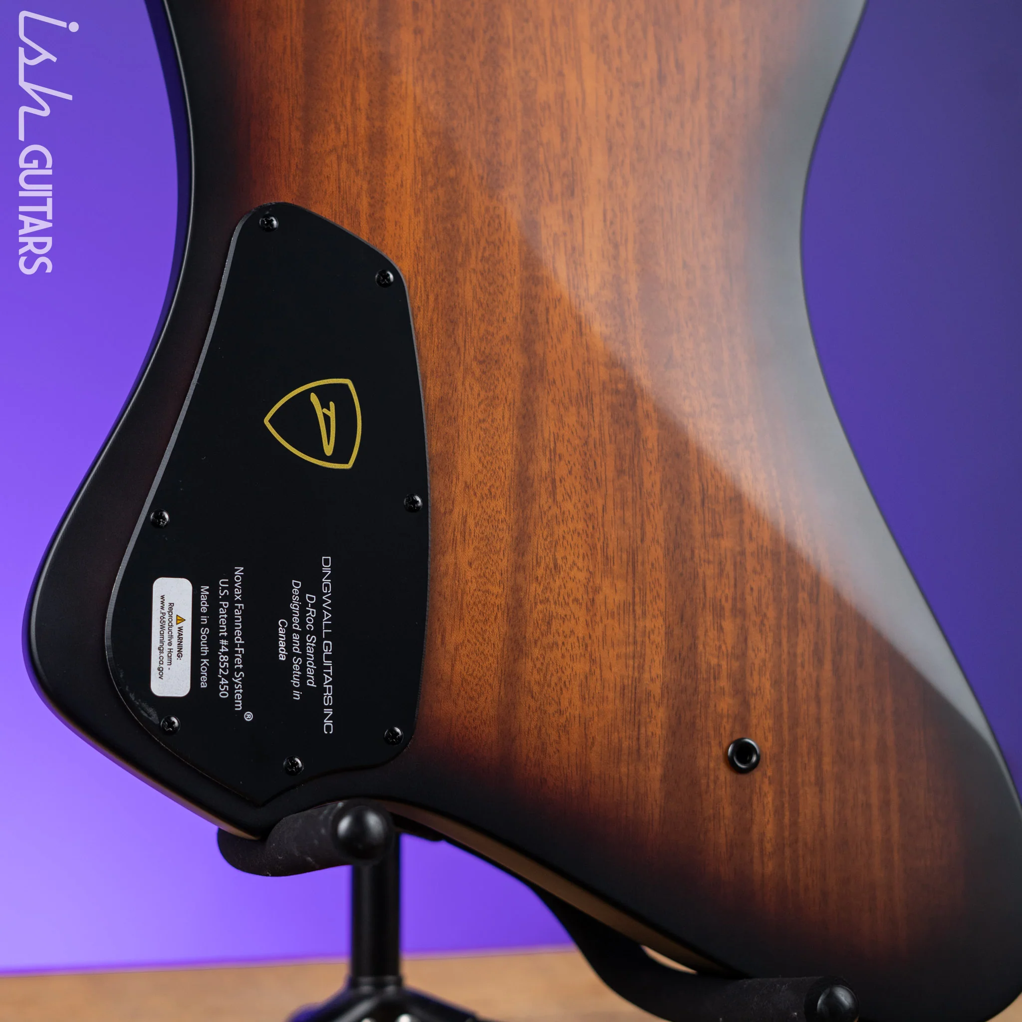 Dingwall D-Roc Standard 5-String Bass Vintageburst - Image 10