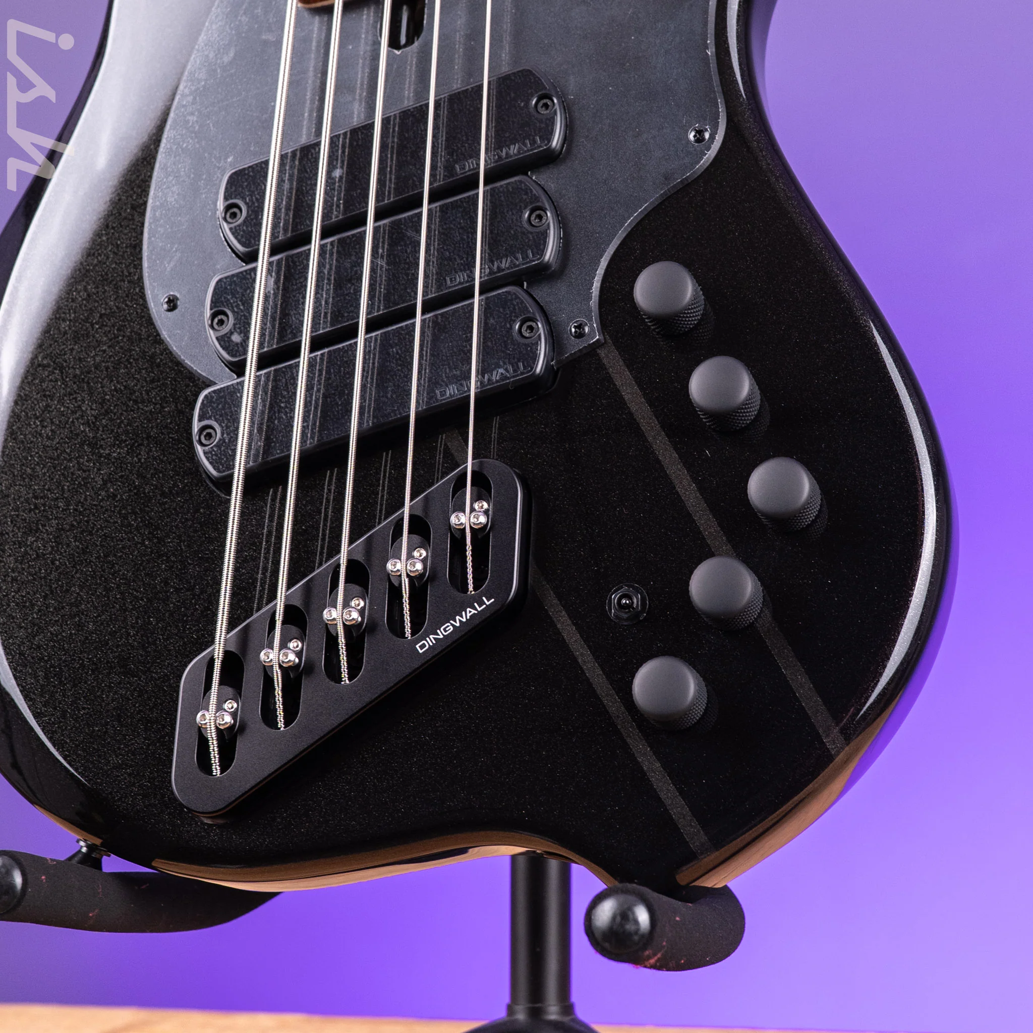 Dingwall John Taylor JT3 5-String Bass Stealth Black - Image 5