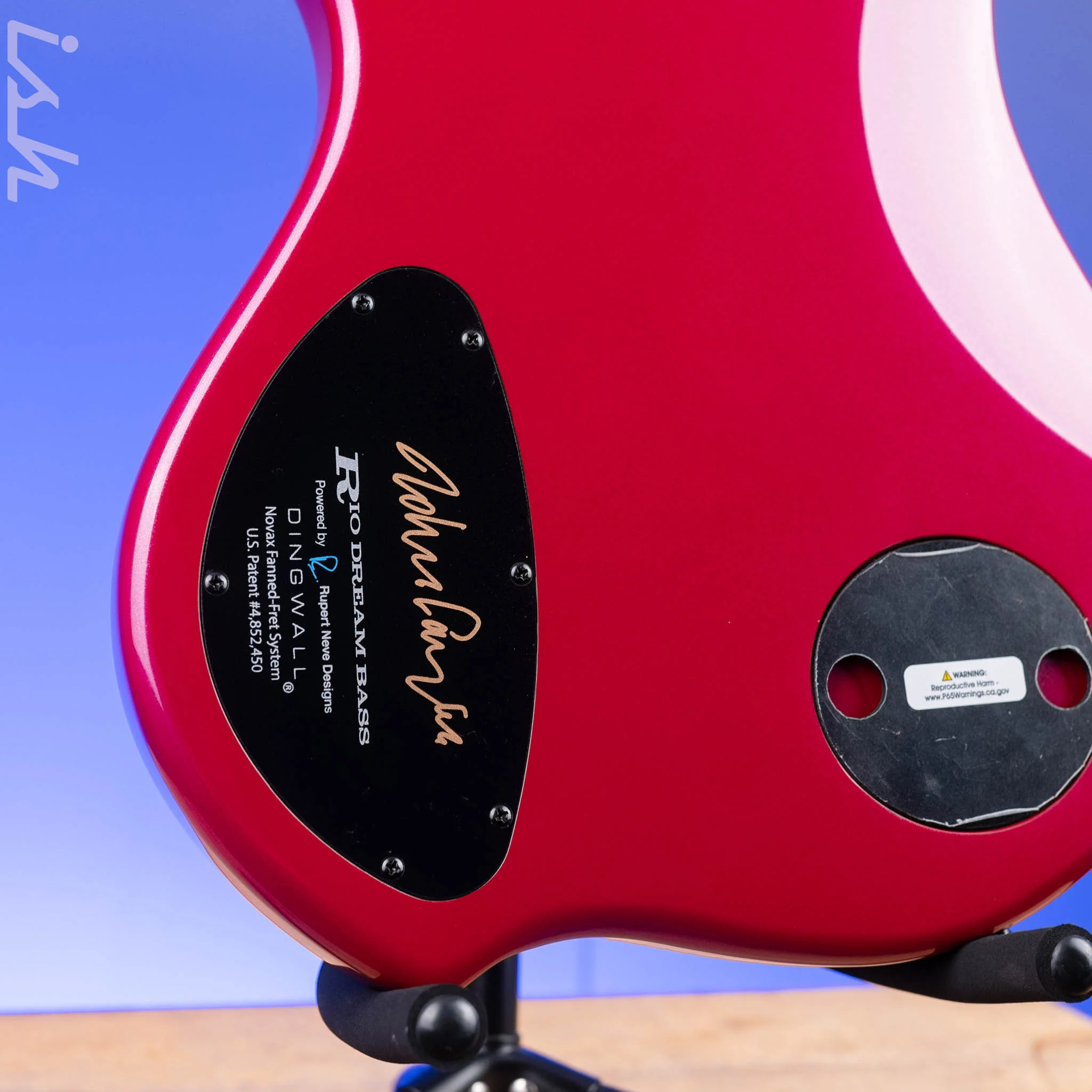 Dingwall John Taylor Rio Dream 4-String Bass 28 of 82 Limited Edition Rio Finish - Image 10