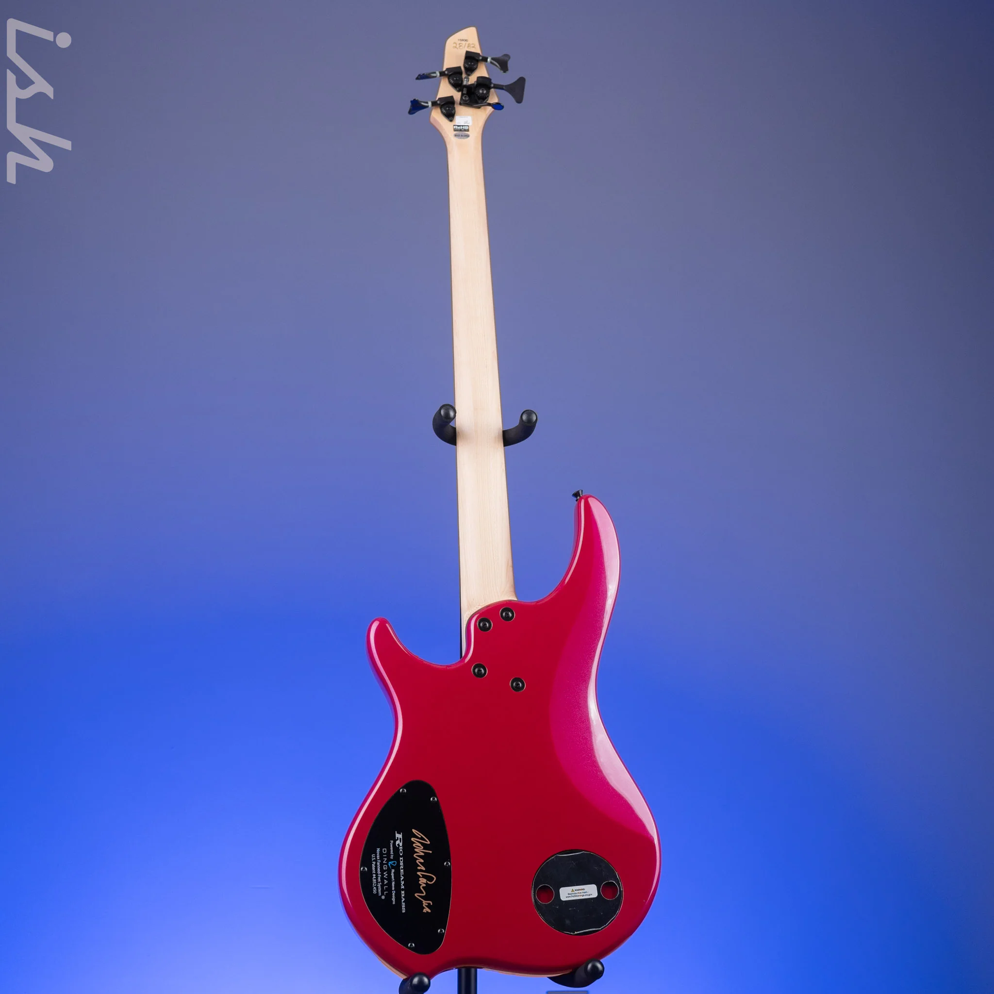 Dingwall John Taylor Rio Dream 4-String Bass 28 of 82 Limited Edition Rio Finish - Image 7