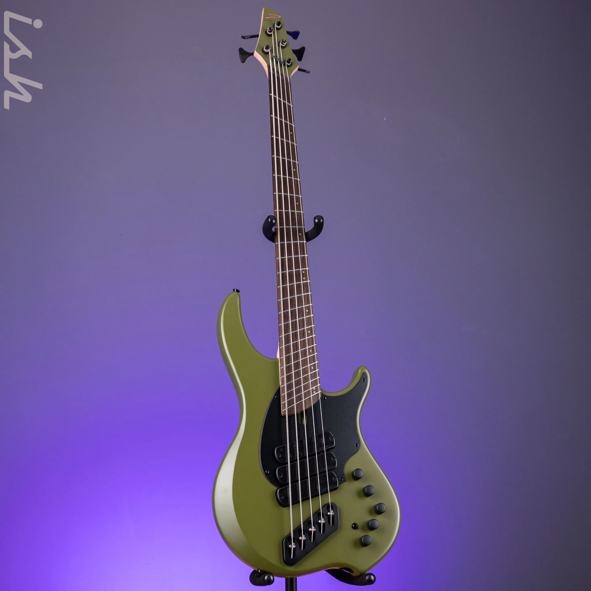 Dingwall Kyle Konkiel Combustion 5-String Bass Matte Army Green - Image 2