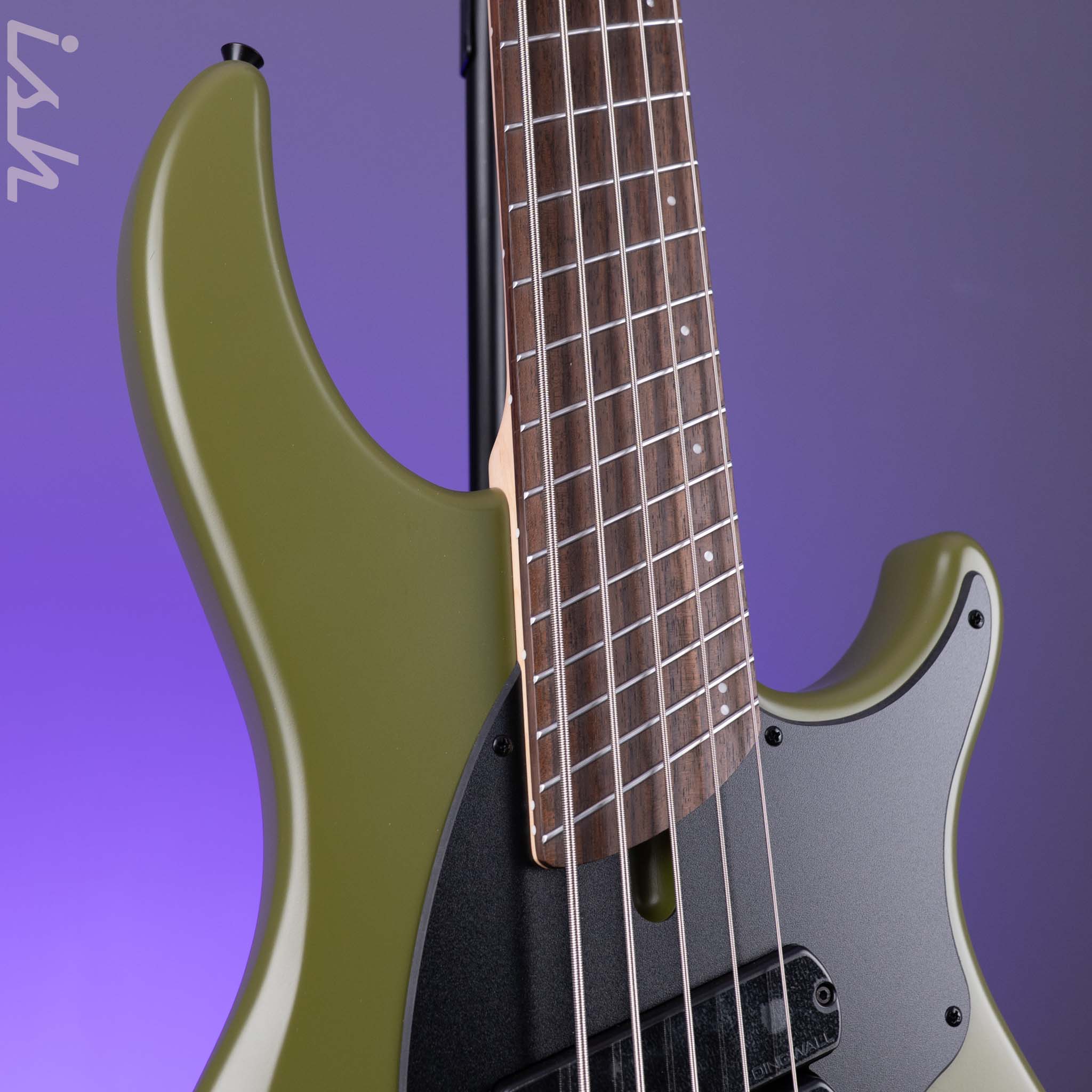 Dingwall Kyle Konkiel Combustion 5-String Bass Matte Army Green - Image 5