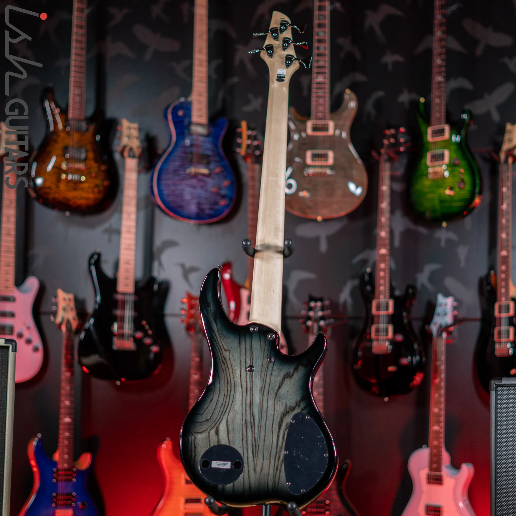 Dingwall Lefty Combustion 5-String Bass 2-Tone Blackburst - Image 7