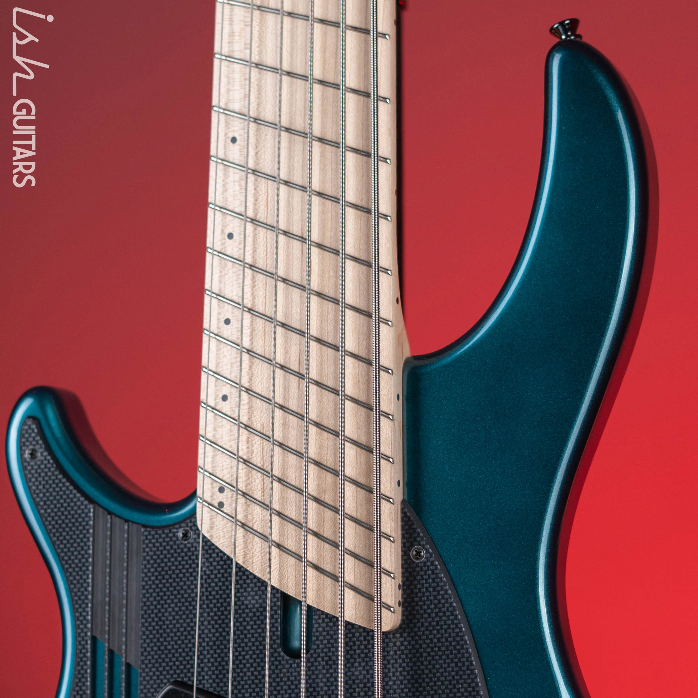 Dingwall Lefty NG-3 6-String Bass Black Forest Green DEMO - Image 3