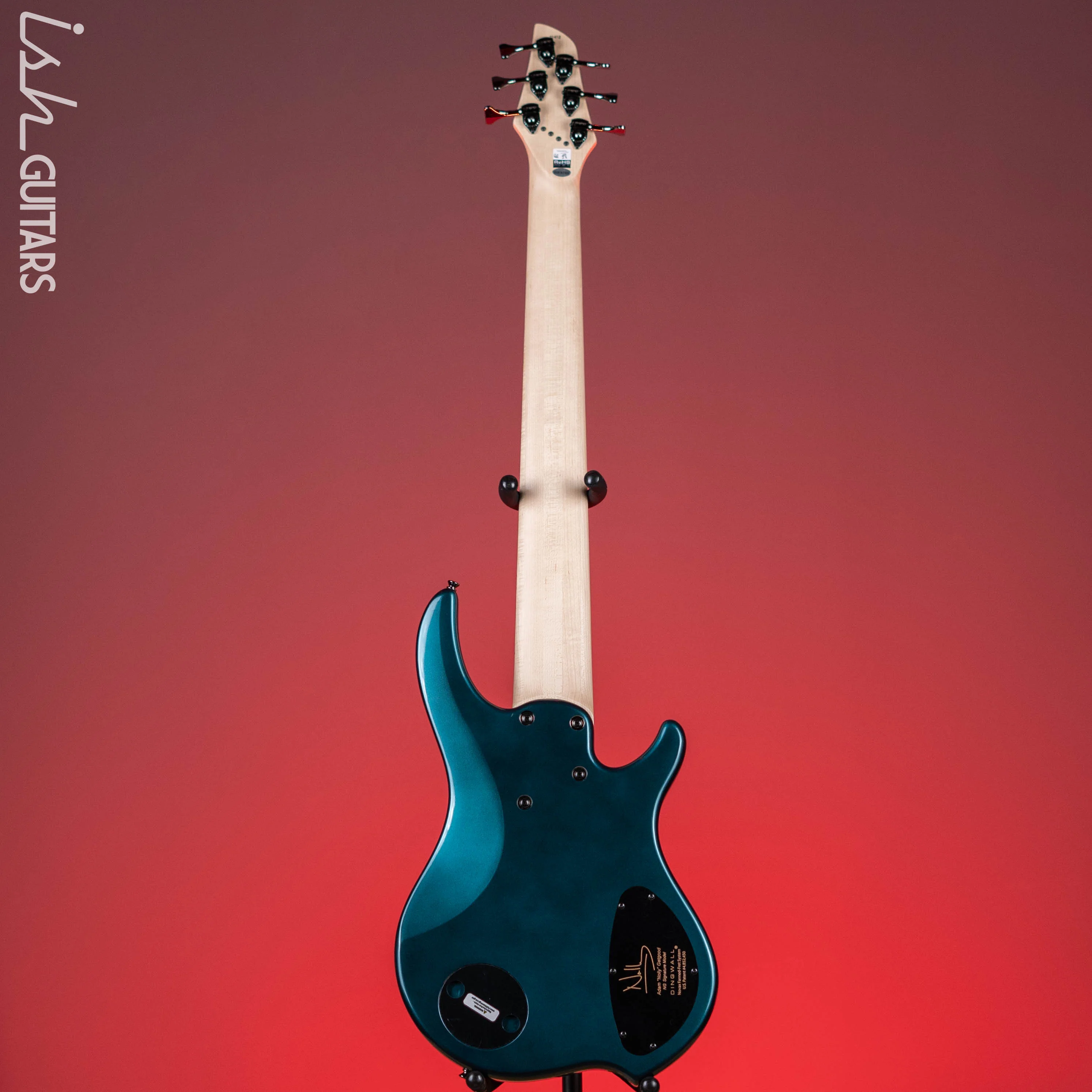 Dingwall Lefty NG-3 6-String Bass Black Forest Green DEMO - Image 7