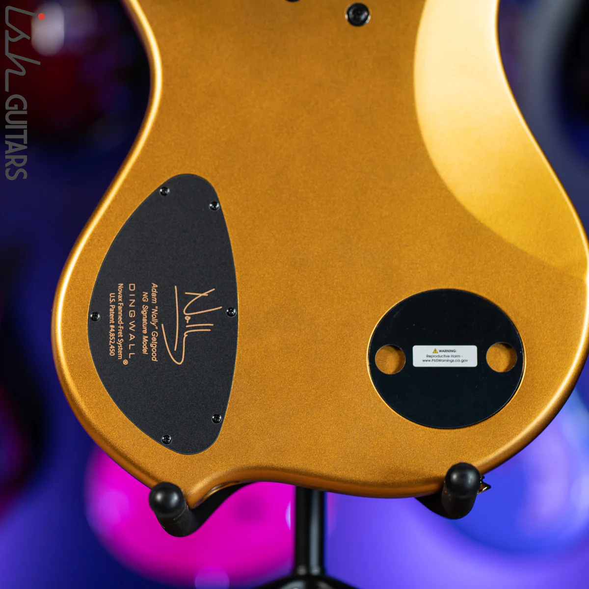 Dingwall NG-2 4-String Bass Metallic Gold Matte - Image 10