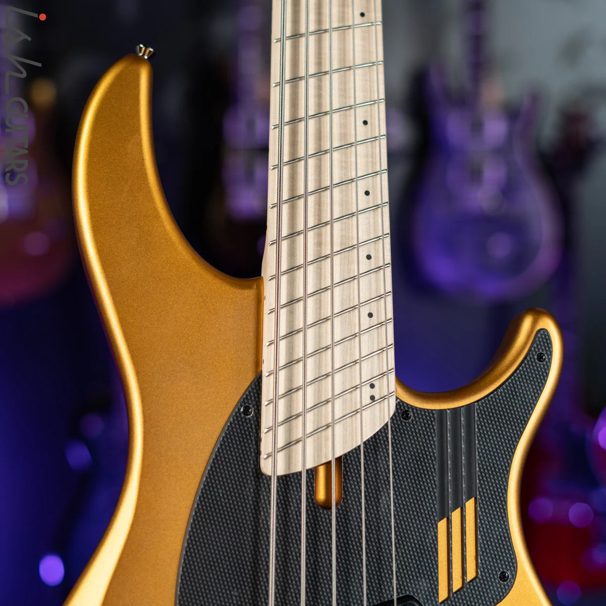 Dingwall NG-2 5-String Bass Metallic Matte Gold B-Stock - Image 3