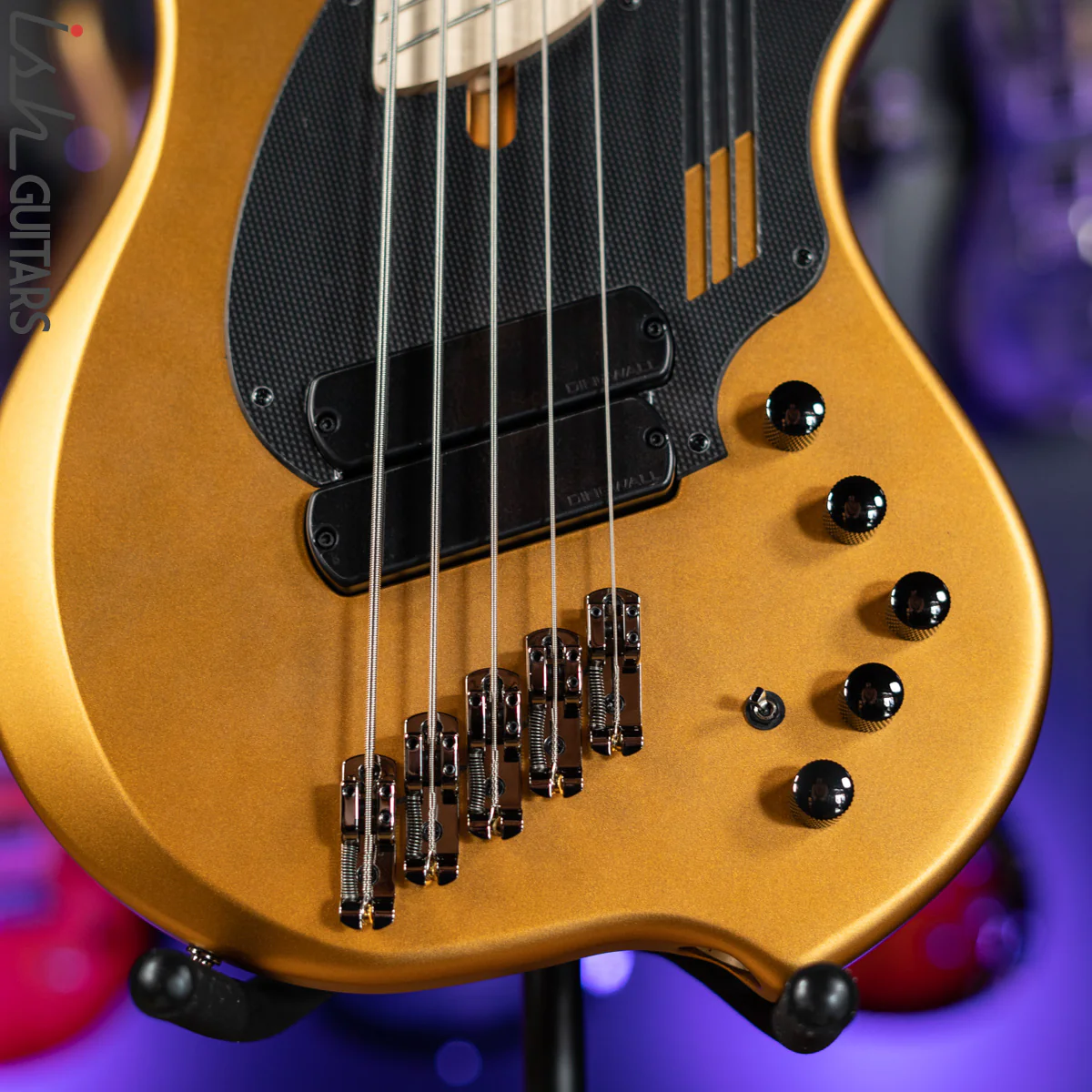Dingwall NG-2 5-String Bass Metallic Matte Gold B-Stock - Image 4