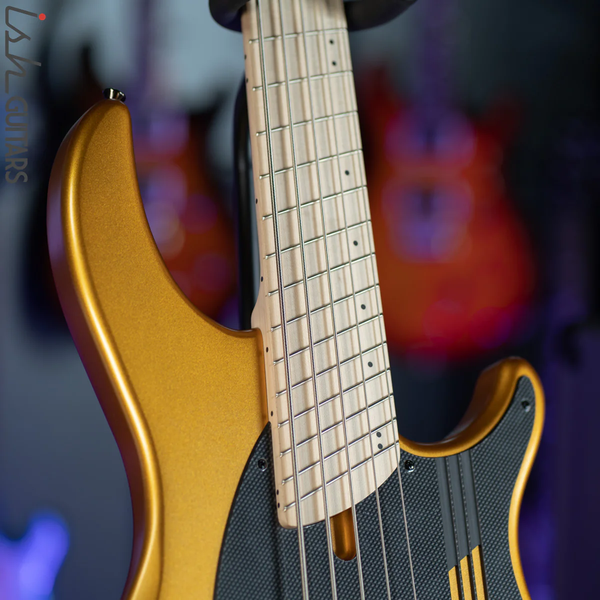 Dingwall NG-2 5-String Matte Gold Metallic Bass - Image 5