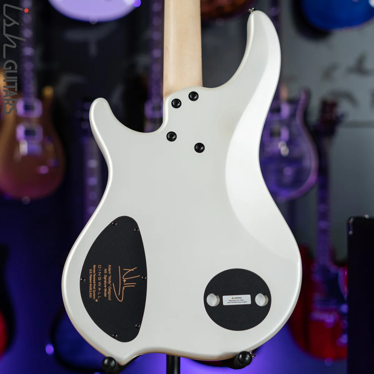 Dingwall NG-3 4-String Bass Ducati Pearl White - Image 7