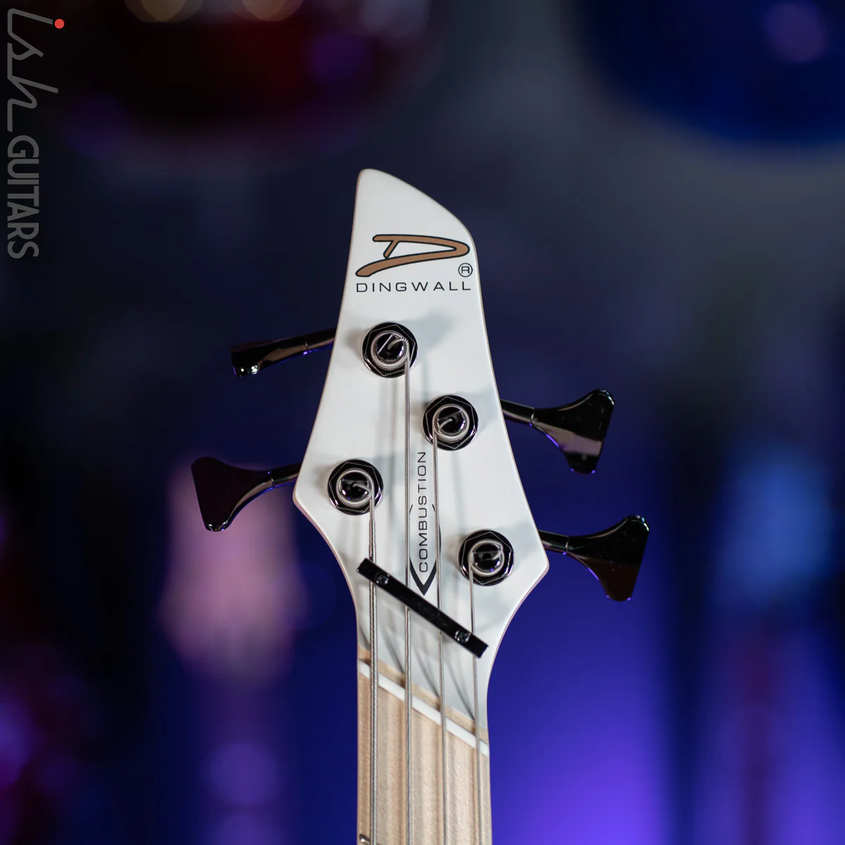 Dingwall NG-3 4-String Bass Ducati White B-Stock - Image 5