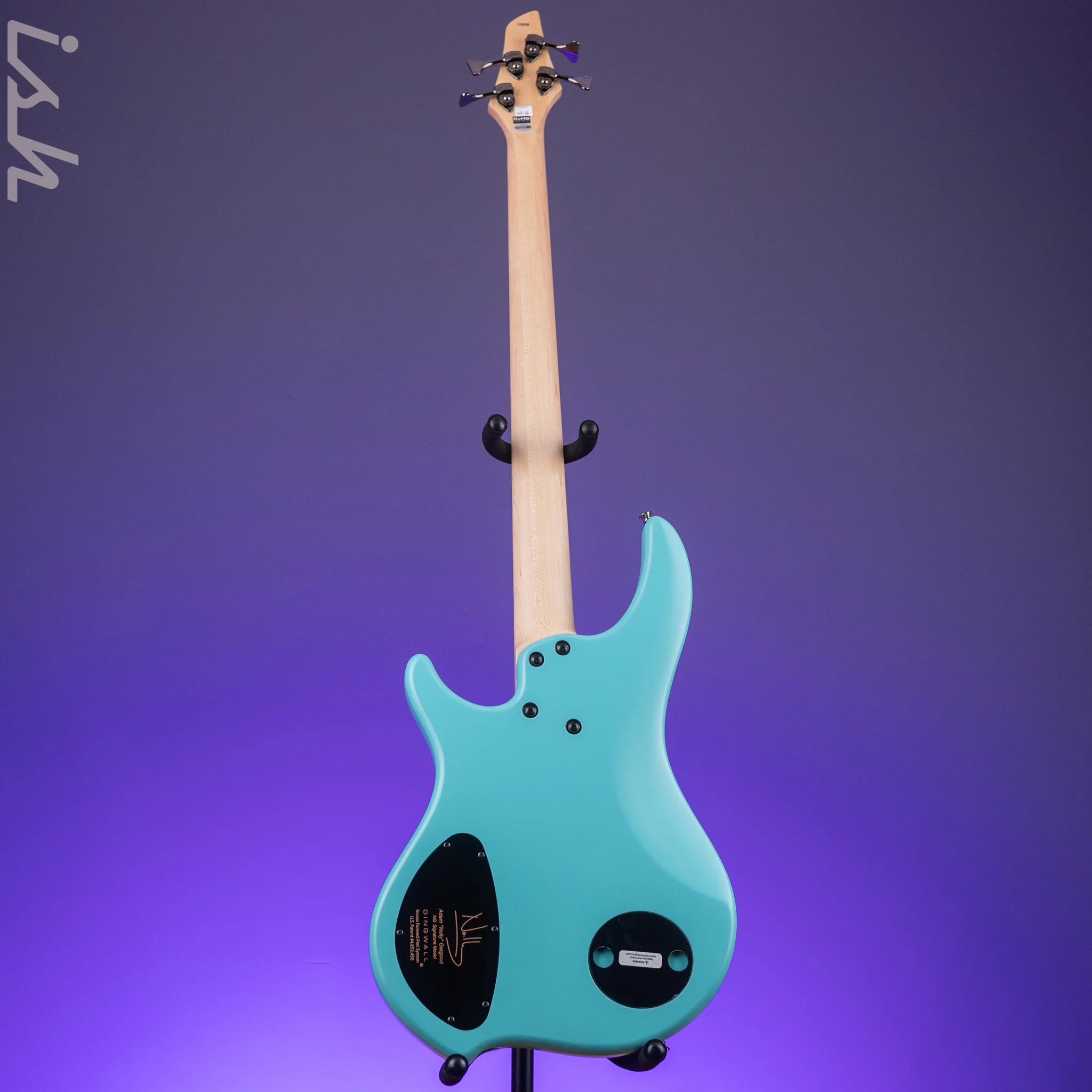 Dingwall NG-3 4-String Bass Guitar Matte Celestial Blue - Image 6