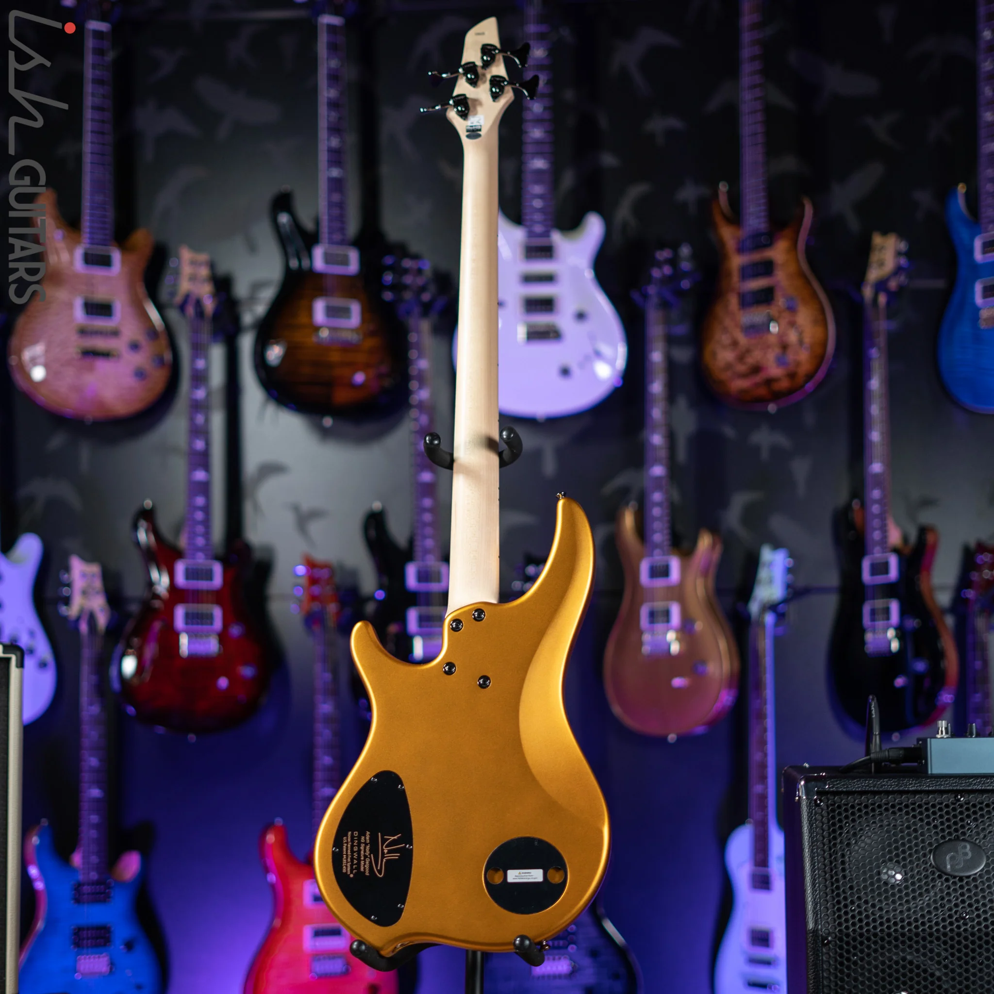 Dingwall NG-3 4-String Bass Matte Gold Metallic B-Stock - Image 7