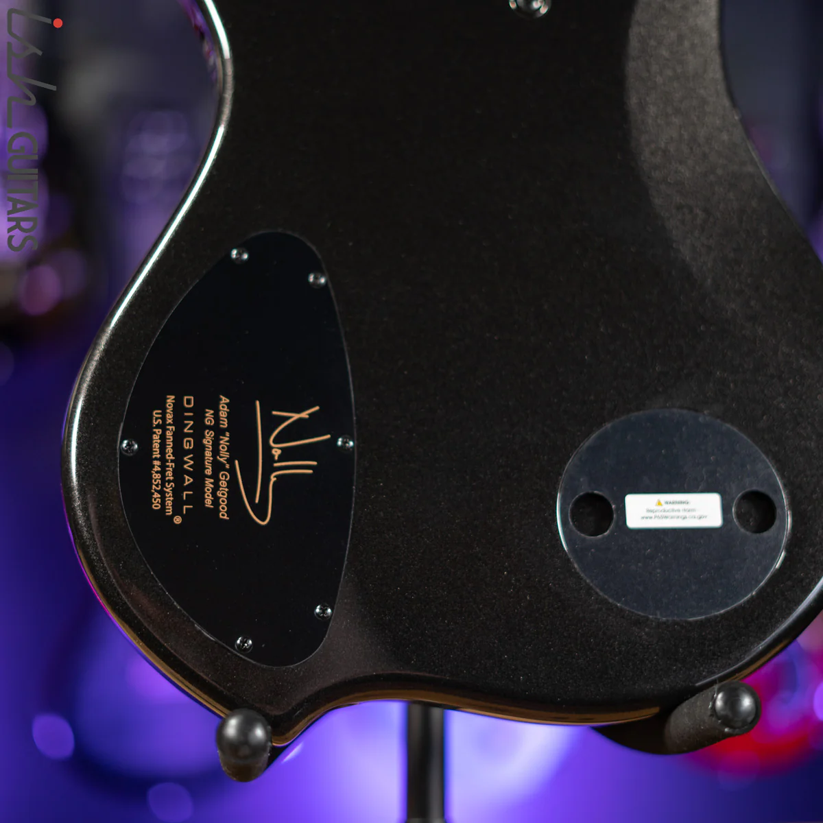 Dingwall NG-3 4-String Bass Metallic Black - Image 8