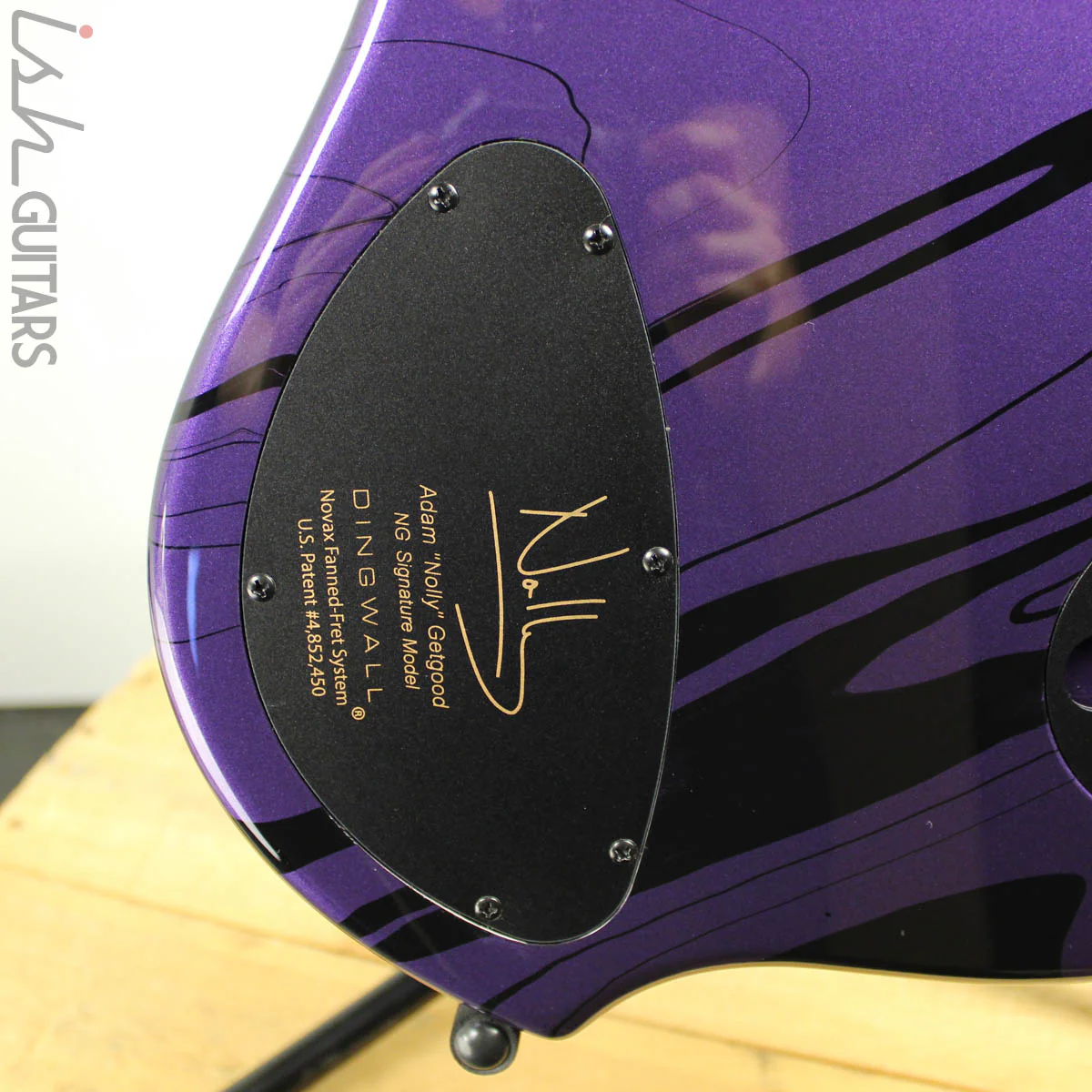 Dingwall NG-3 4-String Purple Metallic Swirl B-STOCK - Image 8