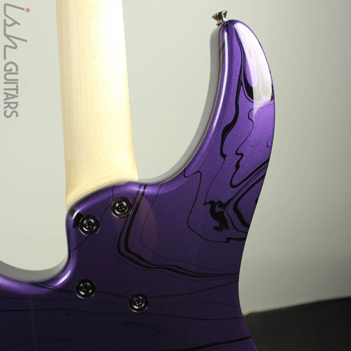 Dingwall NG-3 4-String Purple Metallic Swirl B-STOCK - Image 9