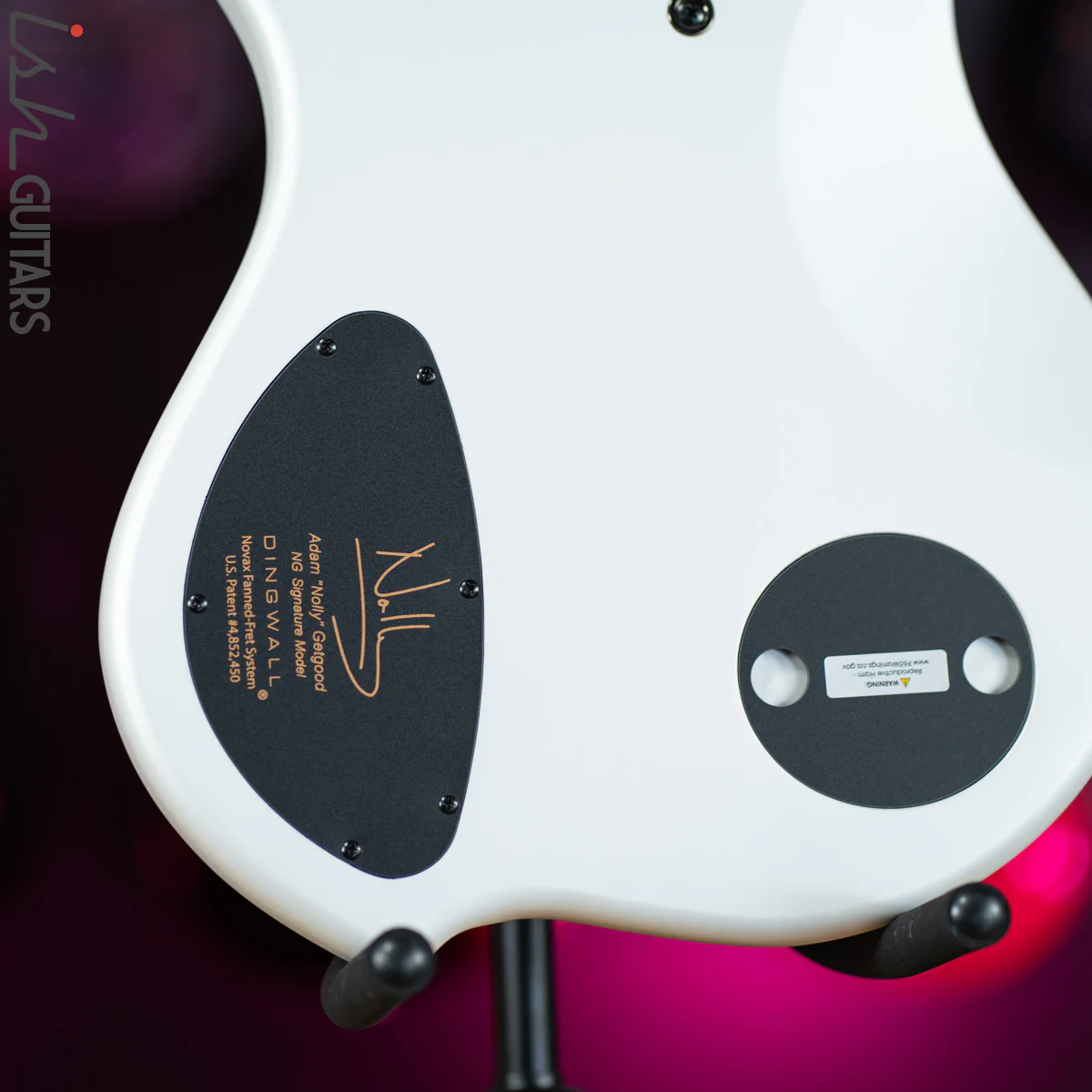 Dingwall NG-3 5-String Adam “Nolly” Getgood Ducati White - Image 10