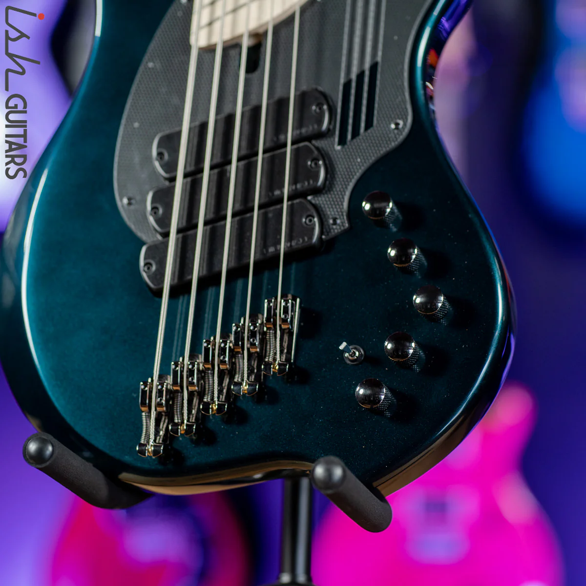 Dingwall NG-3 5-String Bass Black Forest Green - Image 4