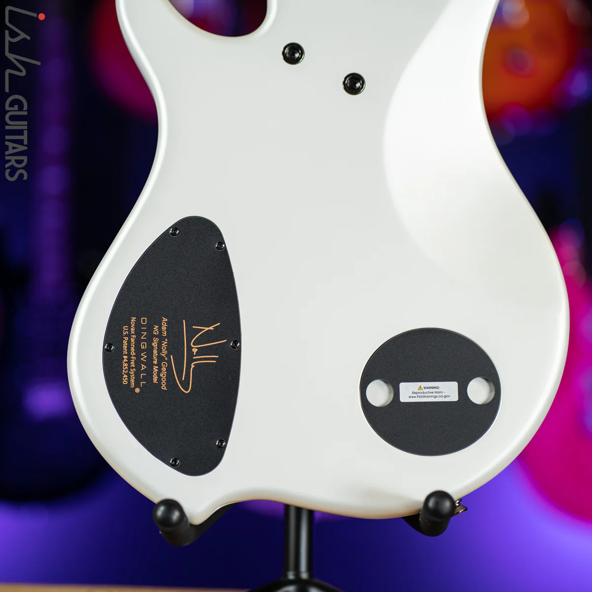 Dingwall NG-3 5-String Bass Ducati White - Image 10