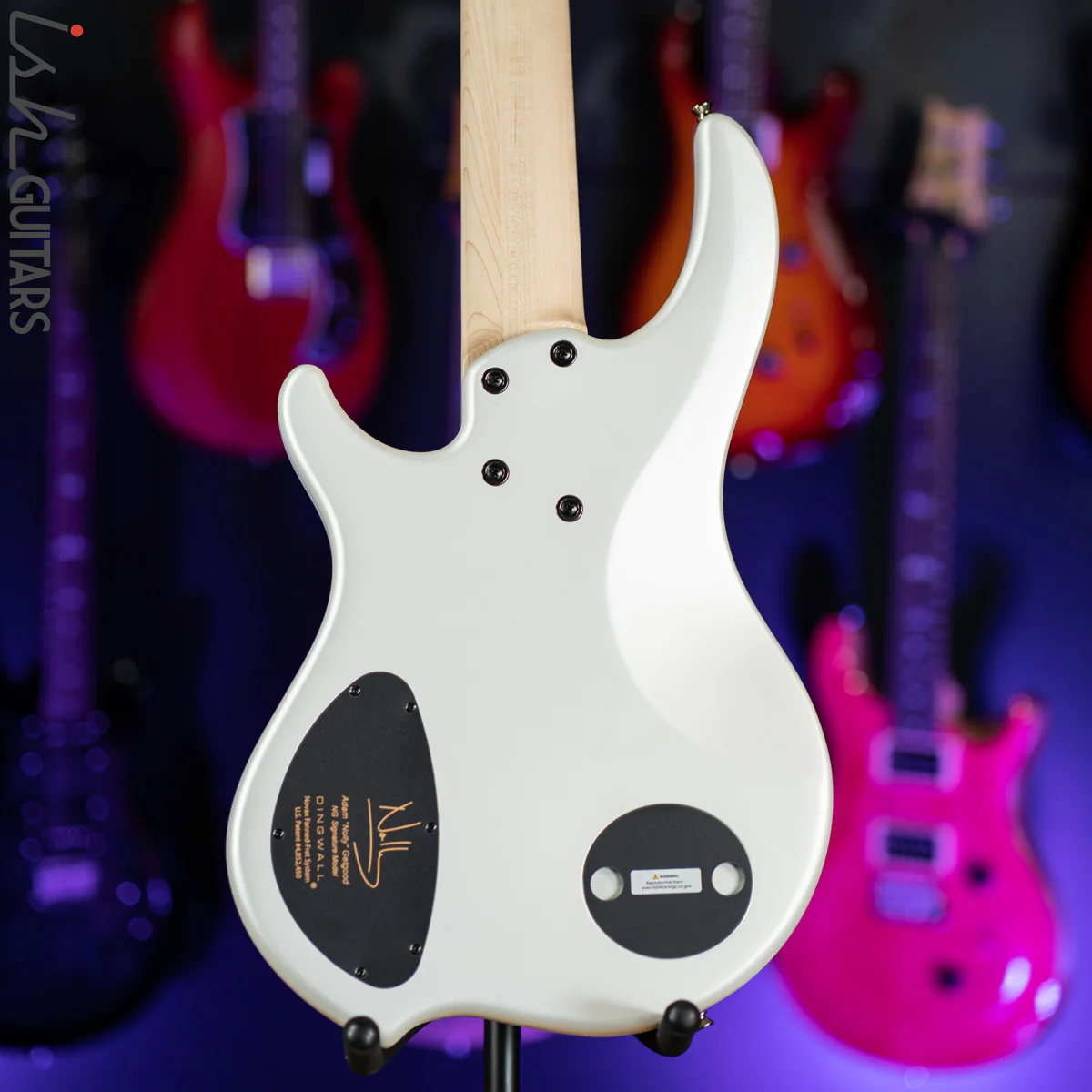 Dingwall NG-3 5-String Bass Ducati White - Image 9