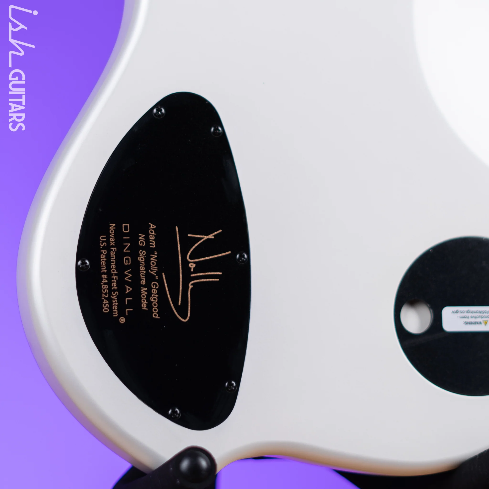 Dingwall NG-3 5-String Bass Ducati White - Image 9