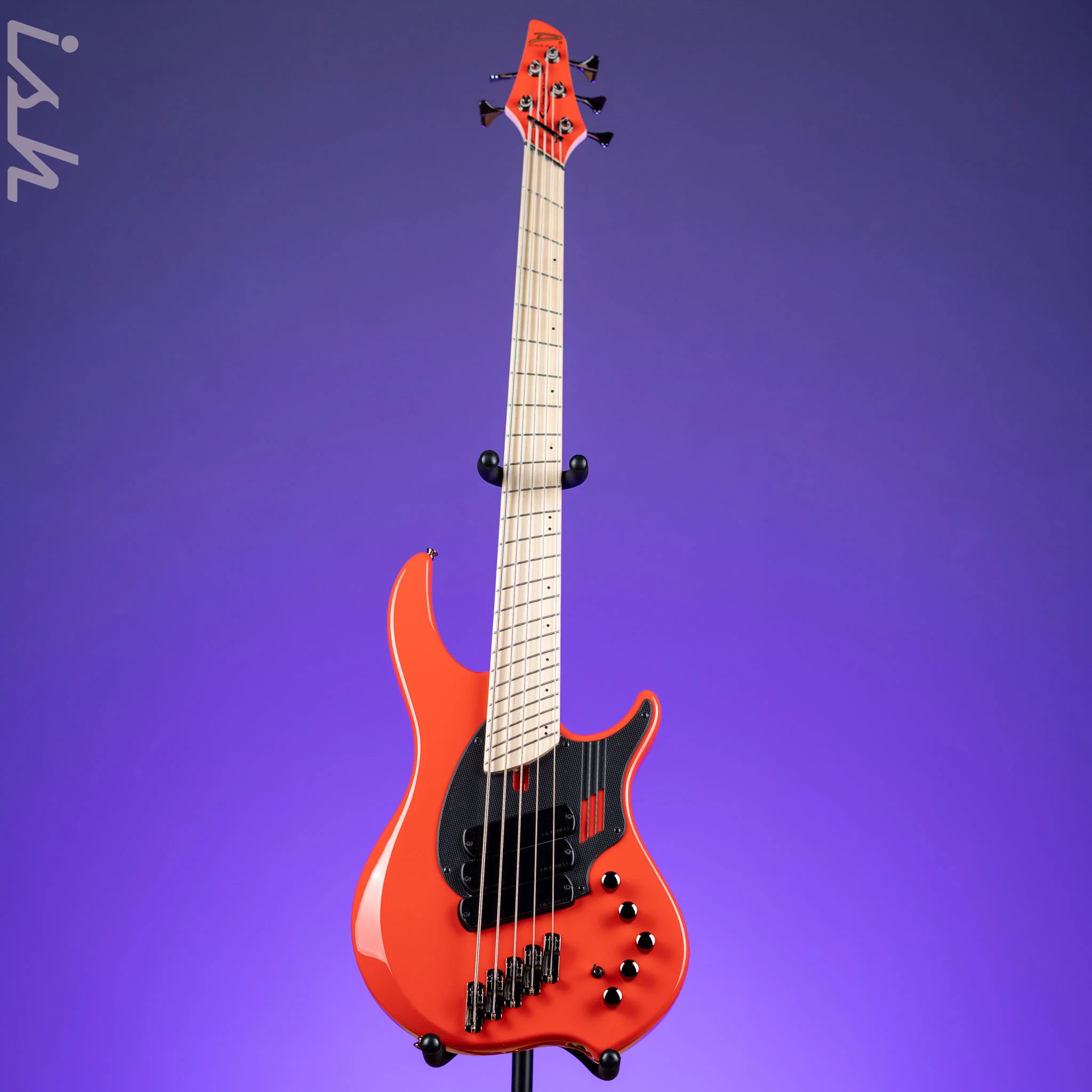 Dingwall NG-3 5-String Bass Fiesta Red - Image 2