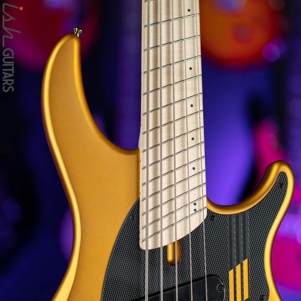 Dingwall NG-3 5-String Bass Gold Metallic Matte - Image 3