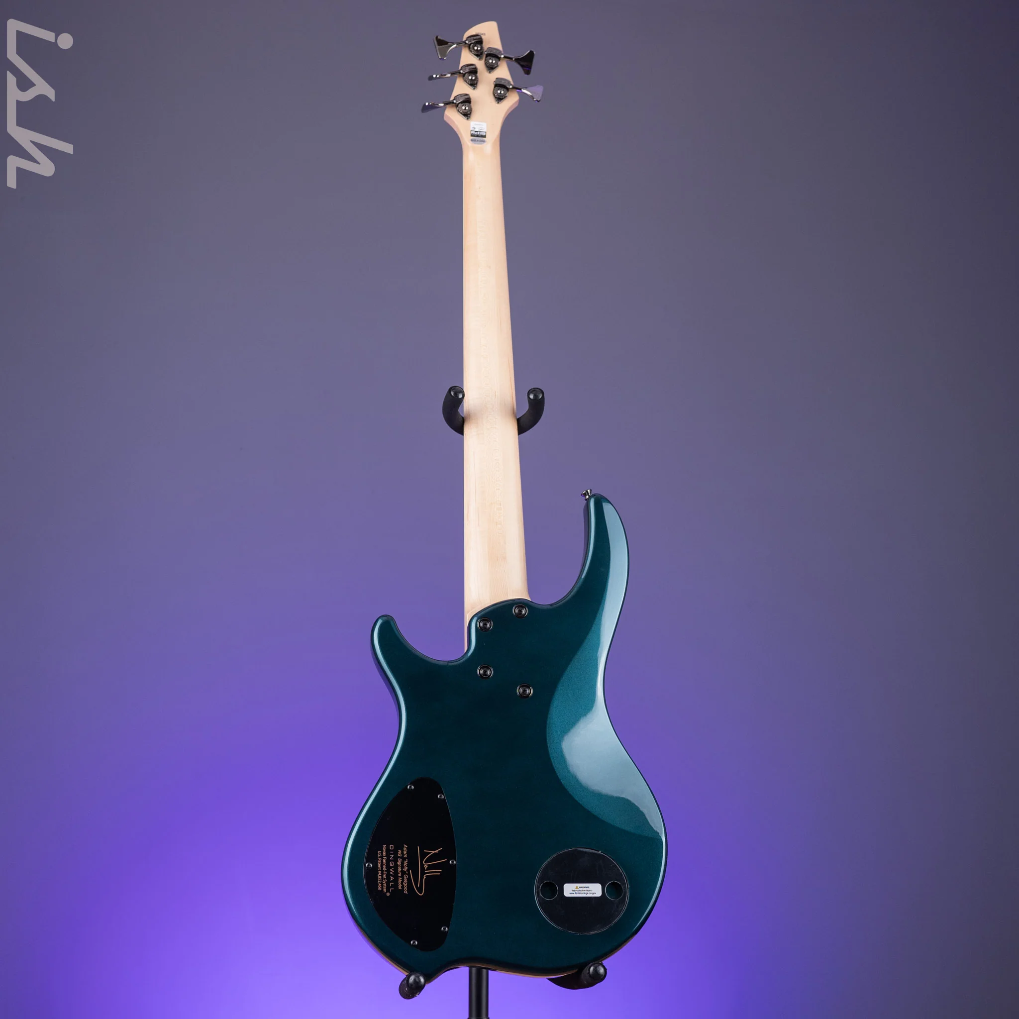 Dingwall NG-3 5-String Bass Guitar Black Forest Green - Image 6