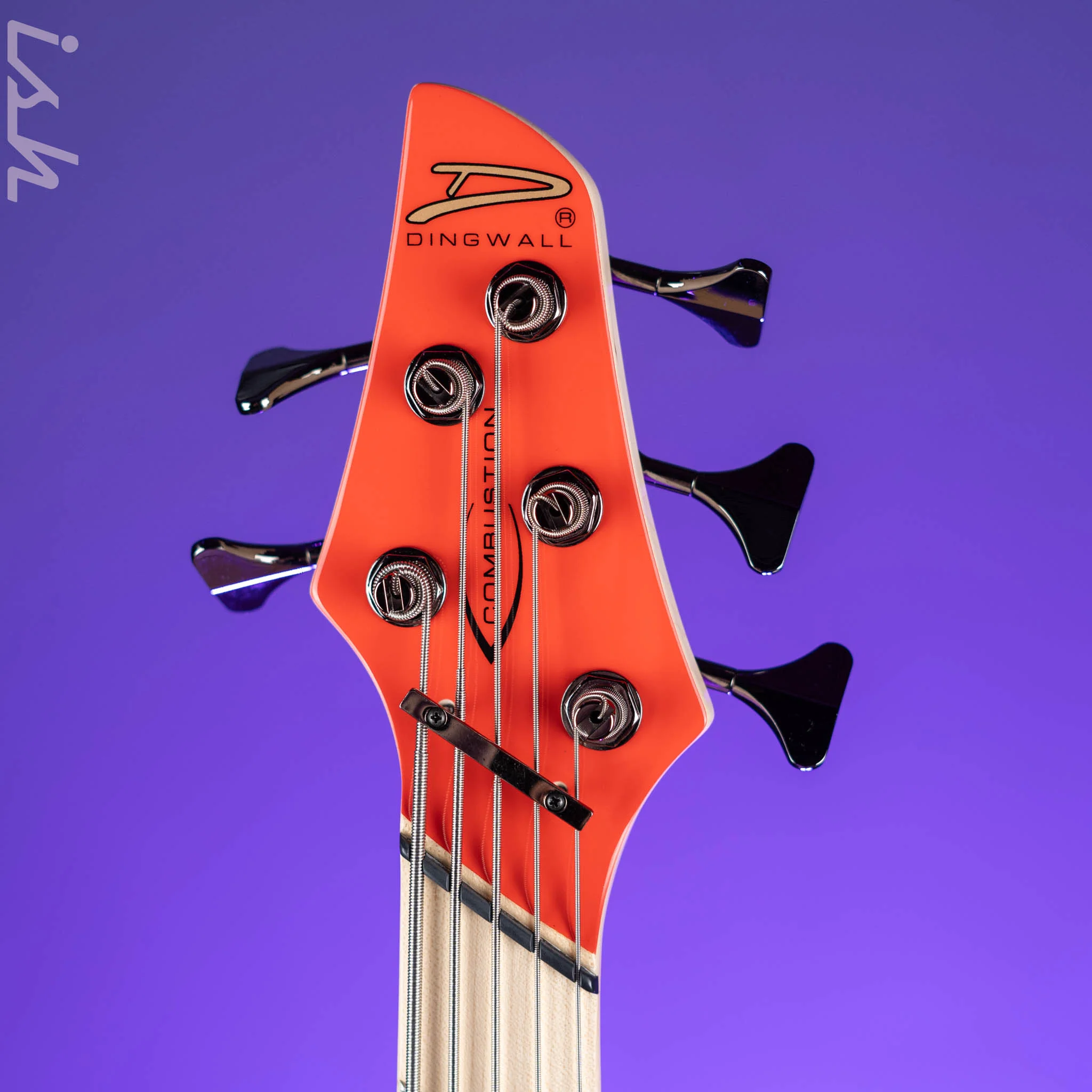 Dingwall NG-3 5-String Bass Guitar Fiesta Red - Image 5