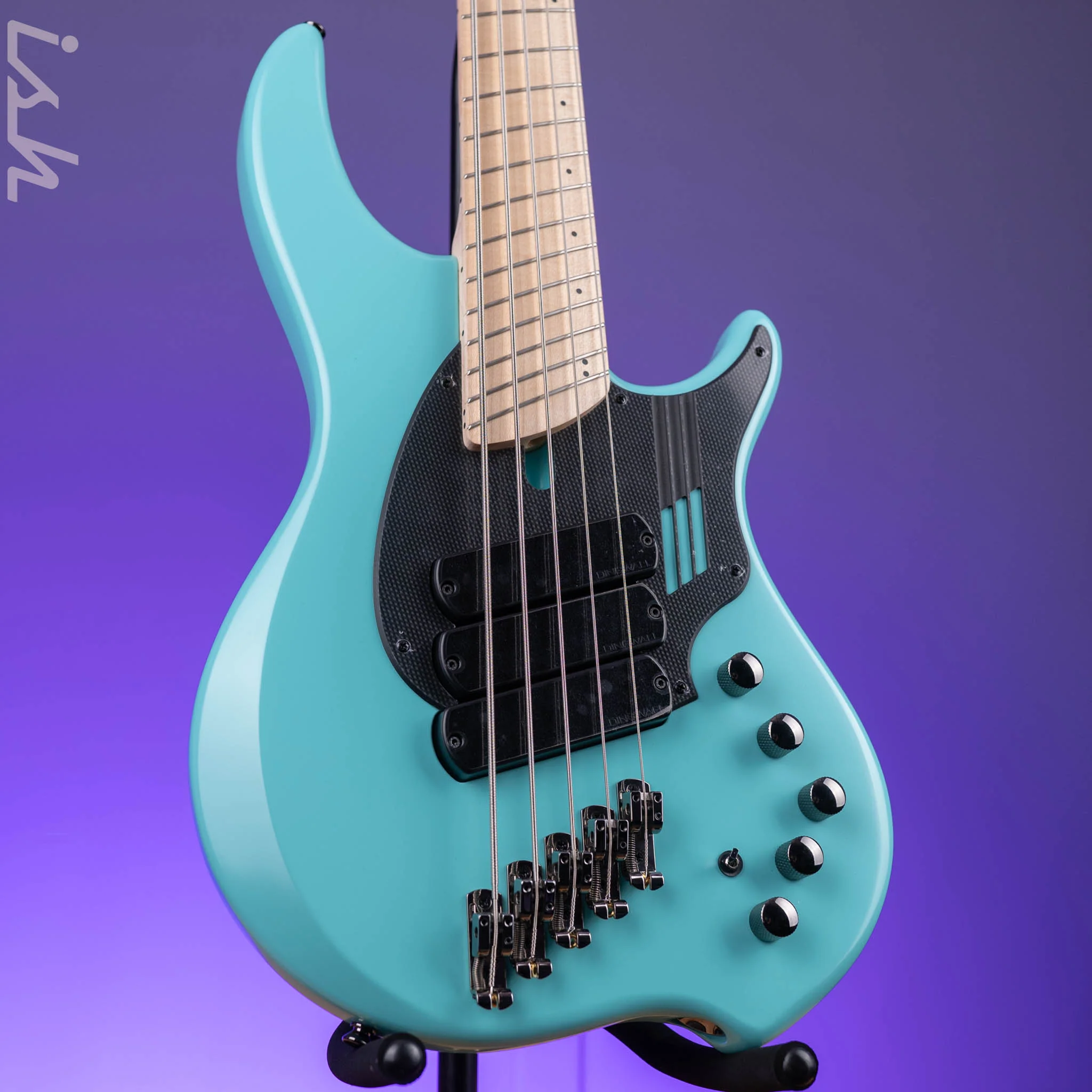 Dingwall NG-3 5-String Bass Guitar Matte Celestial Blue Demo