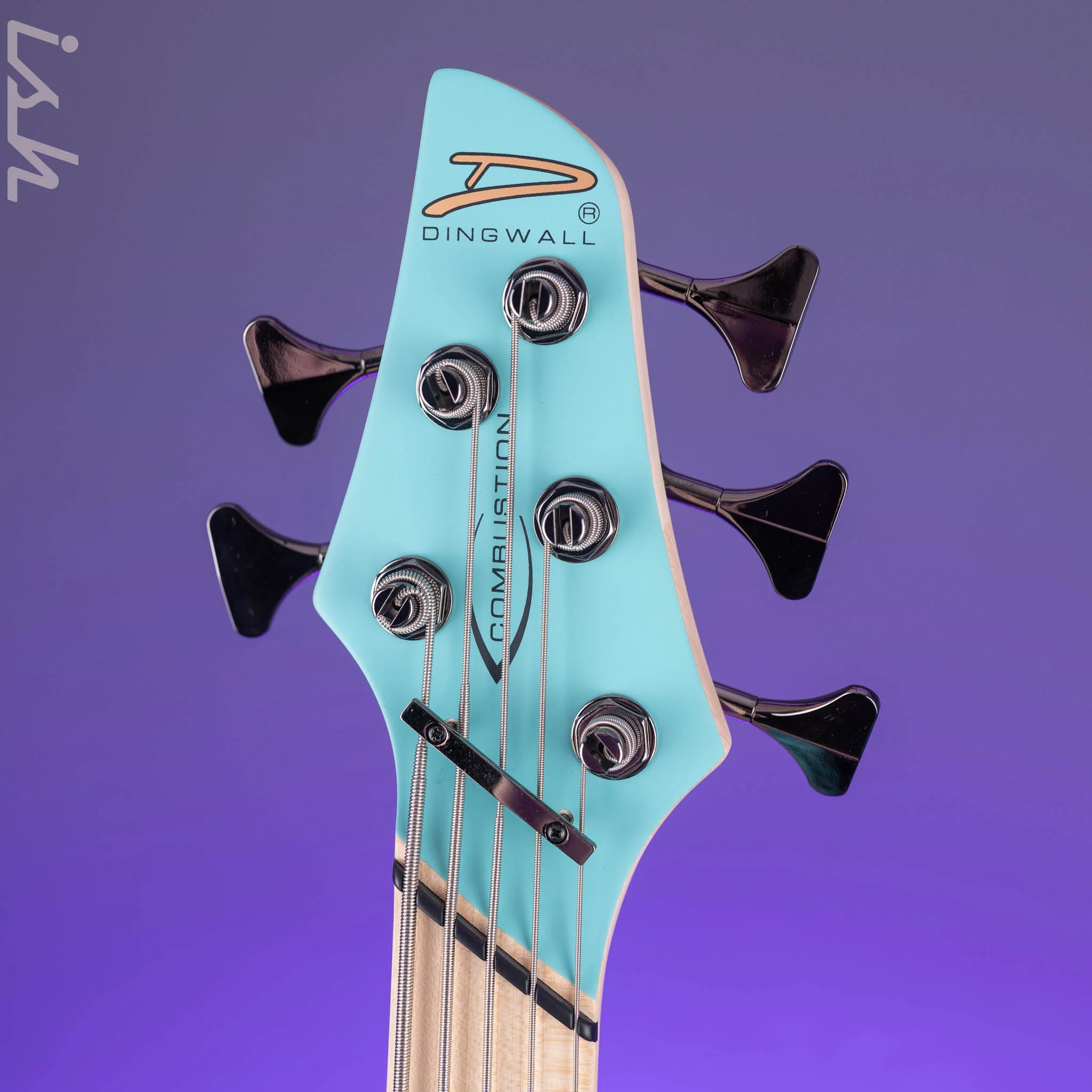 Dingwall NG-3 5-String Bass Guitar Matte Celestial Blue - Image 5