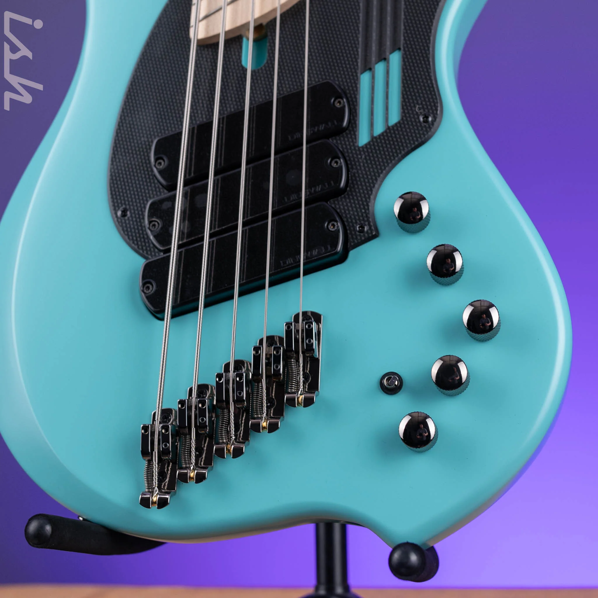 Dingwall NG-3 5-String Bass Guitar Matte Celestial Blue - Image 4