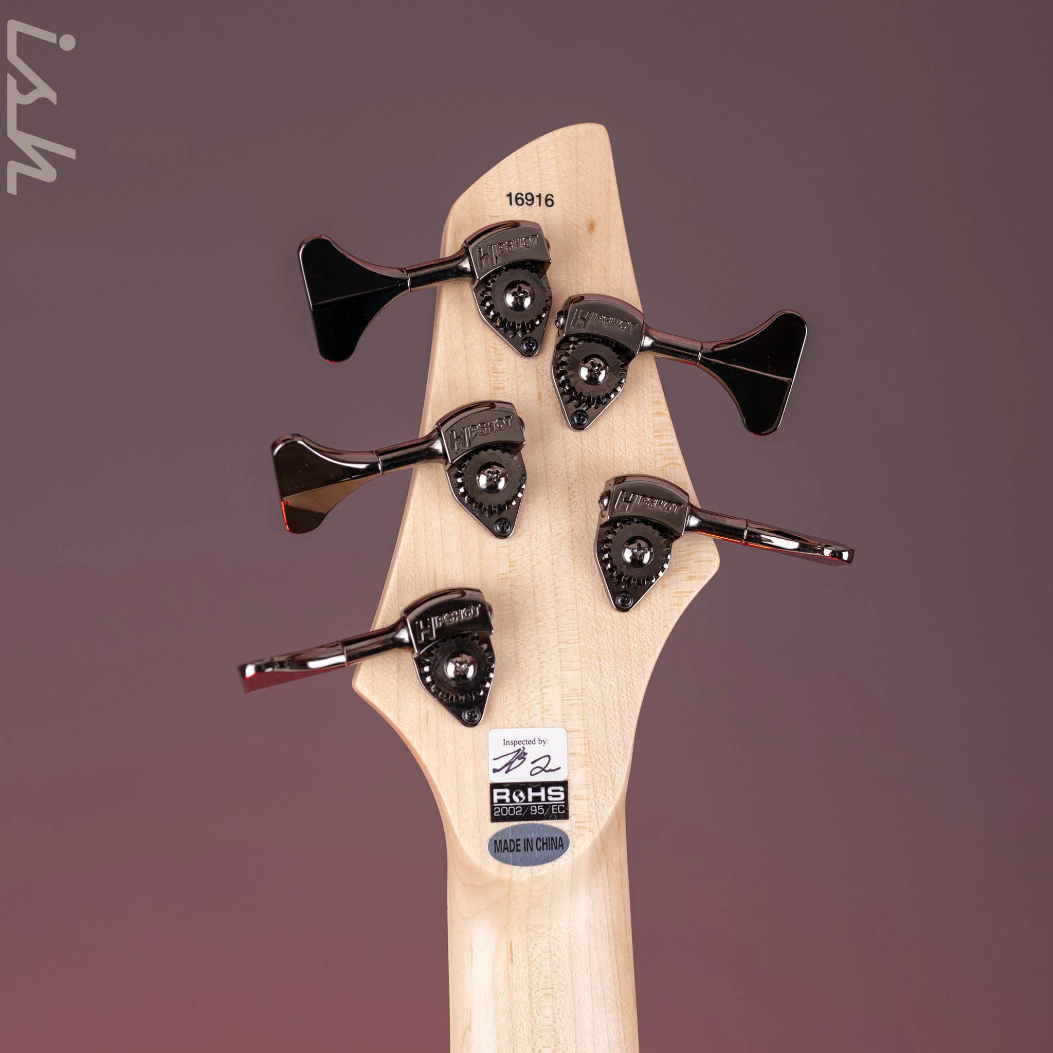 Dingwall NG-3 5-String Bass Guitar Metallic Black - Image 10
